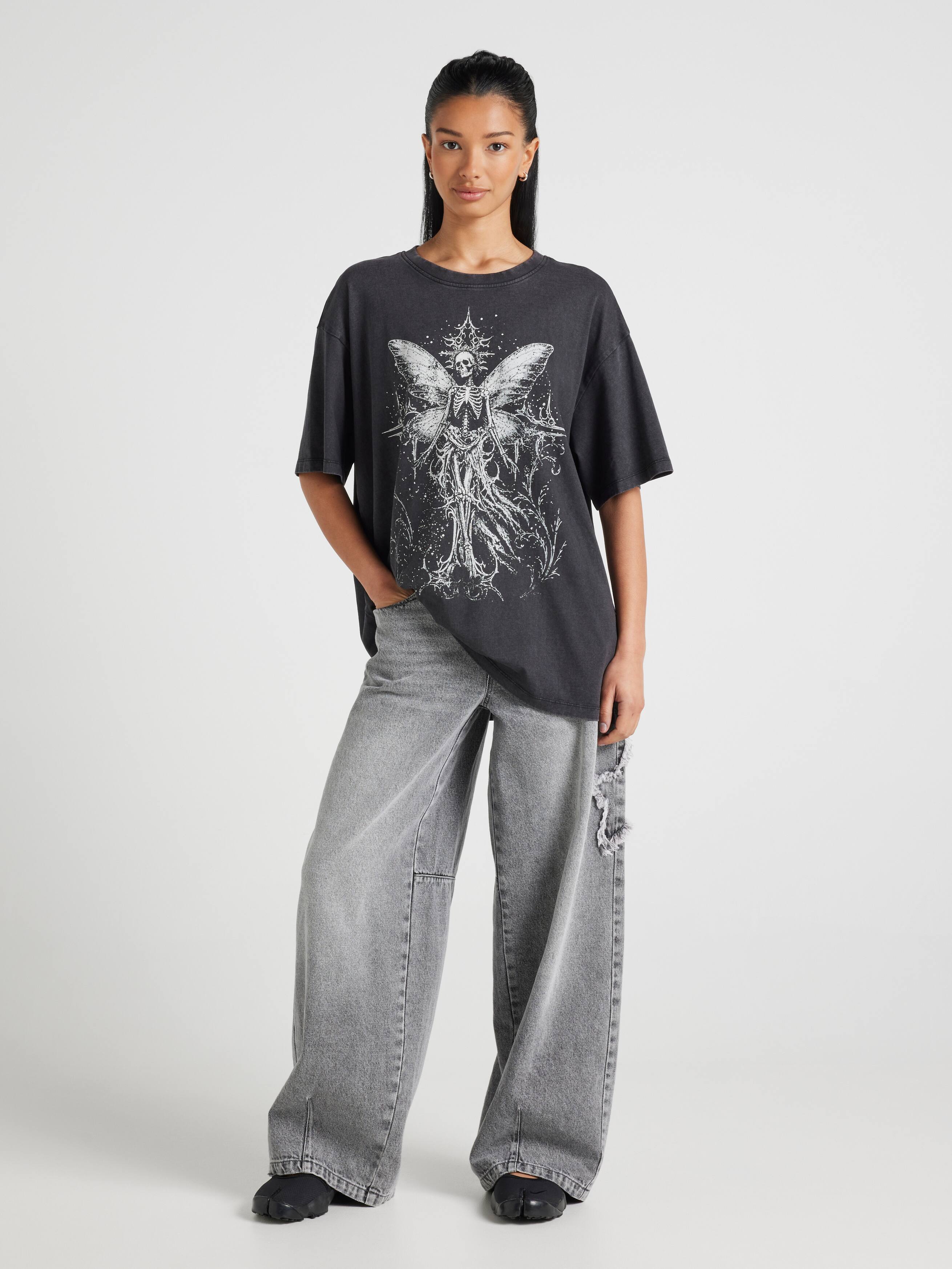 Neo Gothic Fairy Oversized Tee