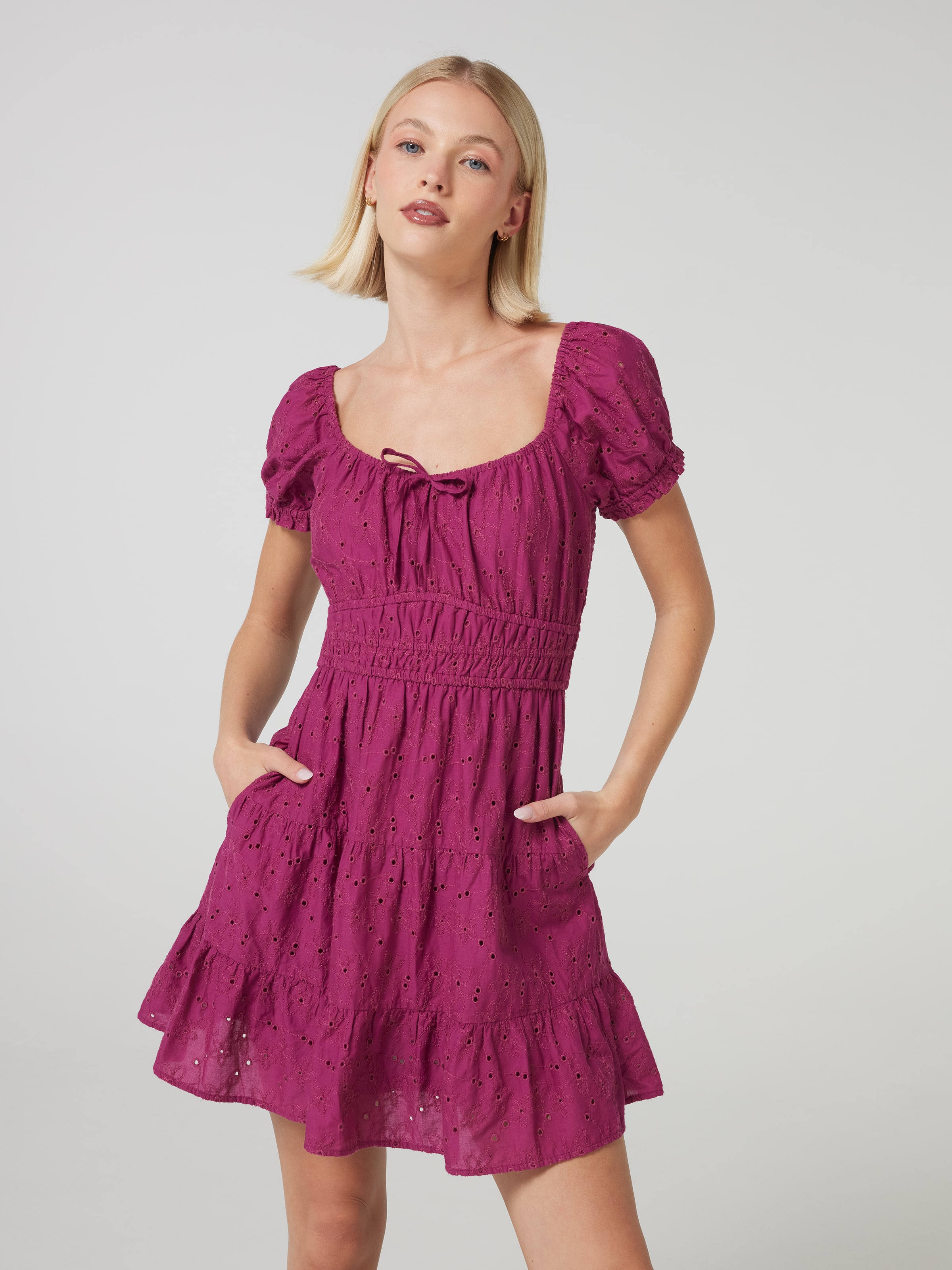 Billie Short Sleeve Mini Dress