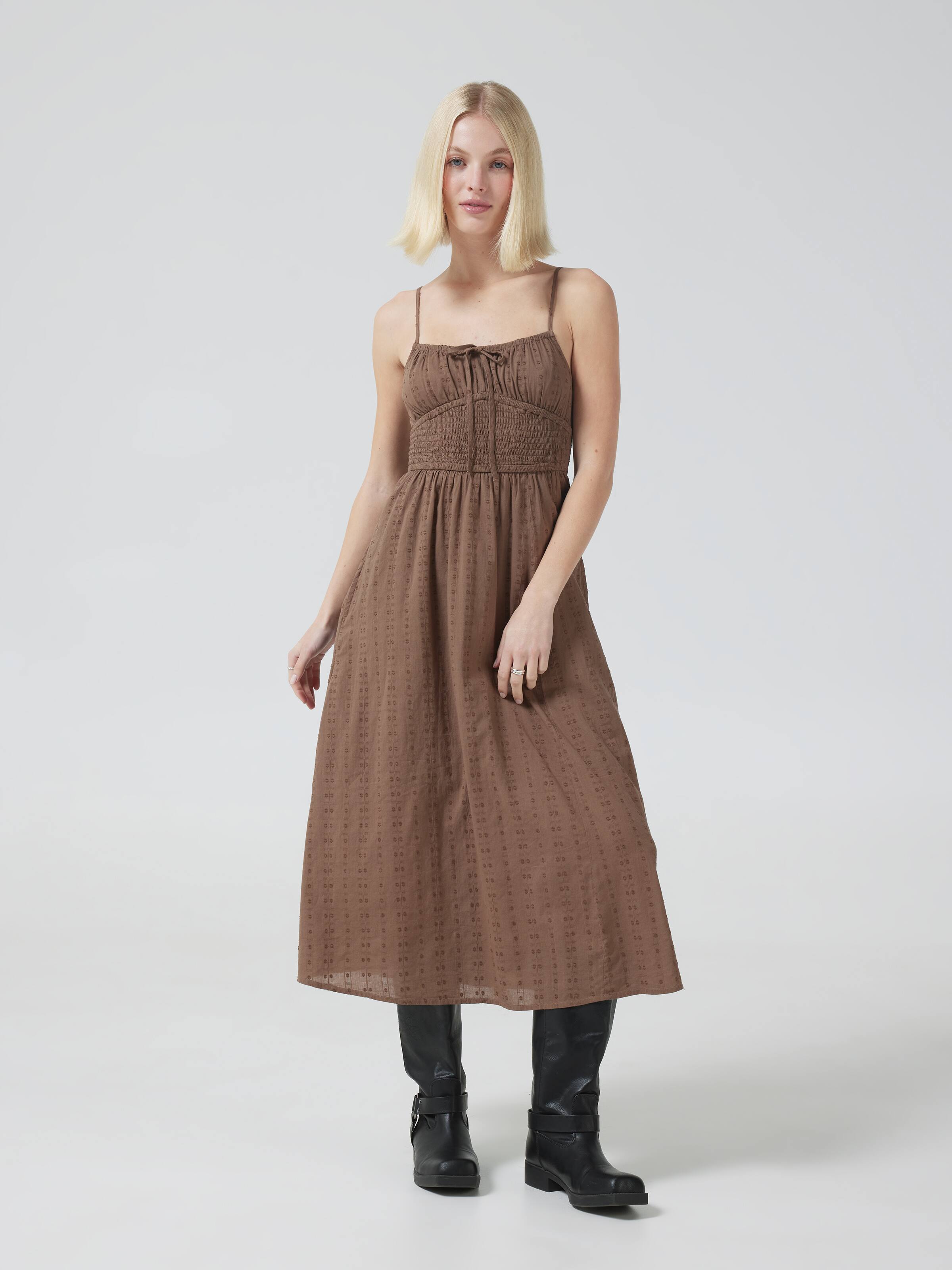 Aria Strappy Midi Dress