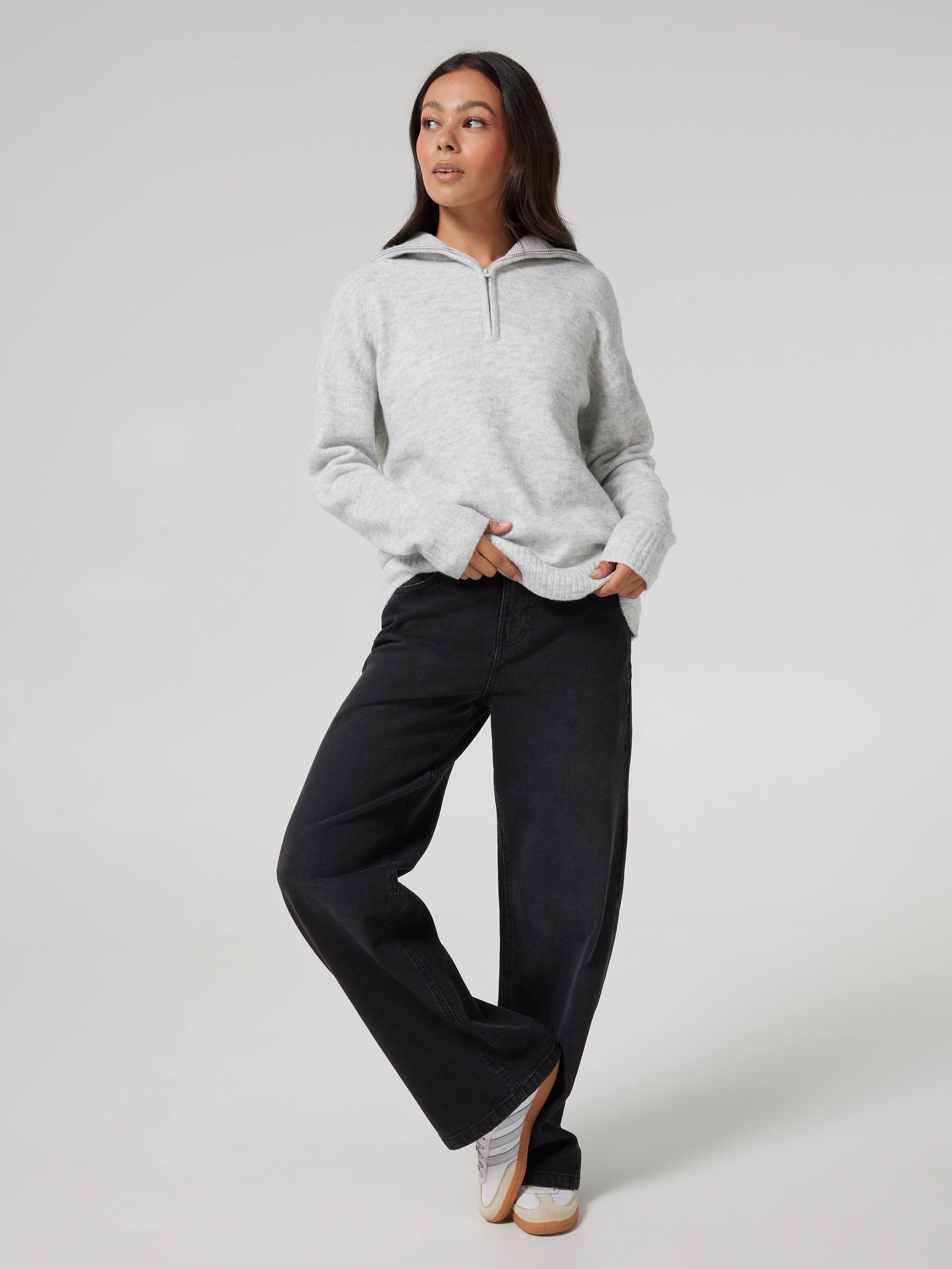 Nicole 1/4 Zip Knit Jumper