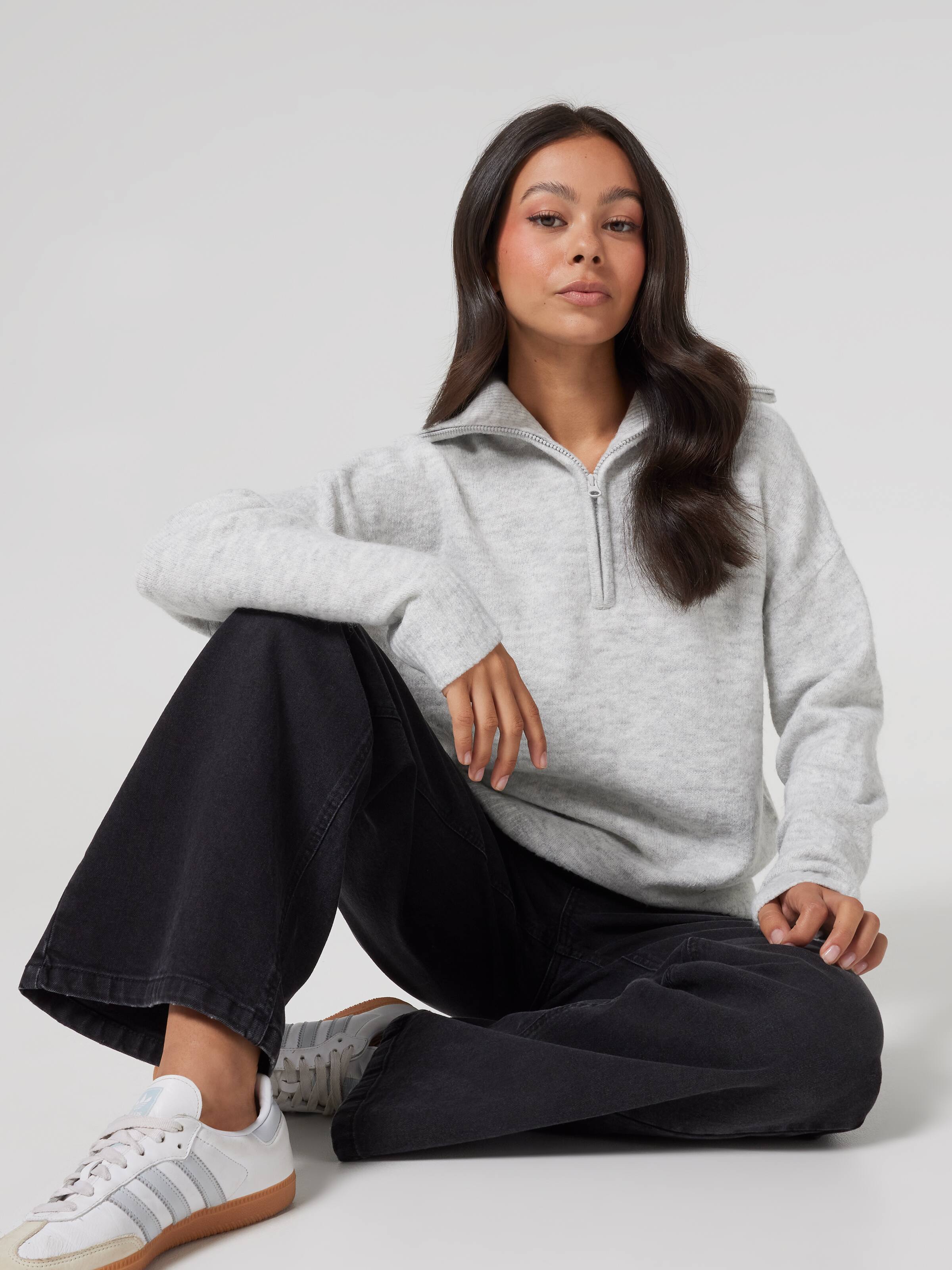 Nicole 1/4 Zip Knit Jumper