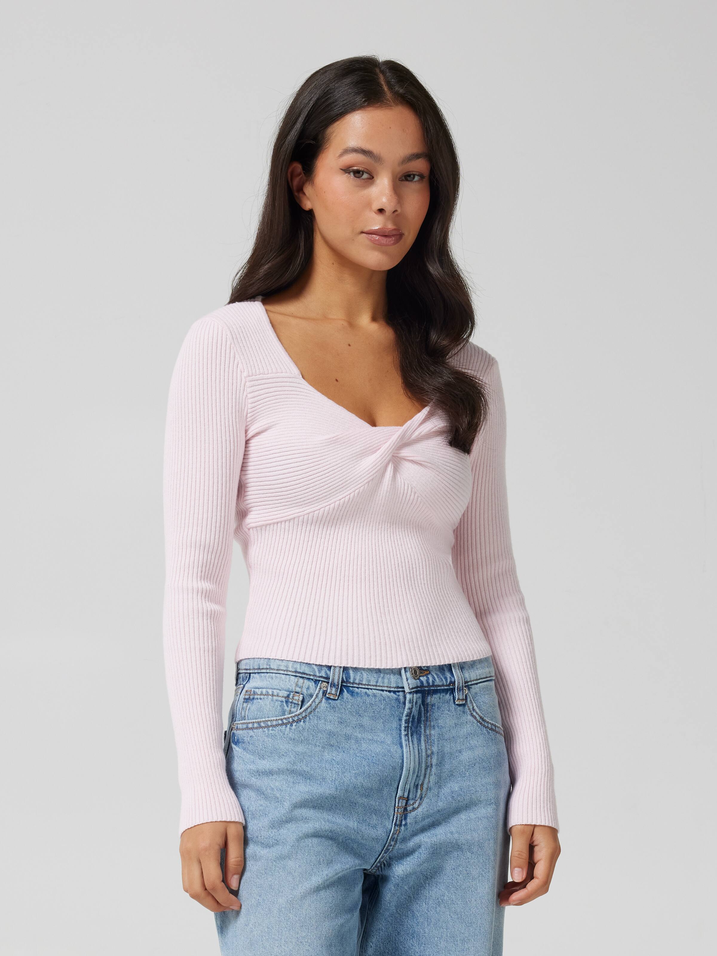 Monica Twist Knit Top
