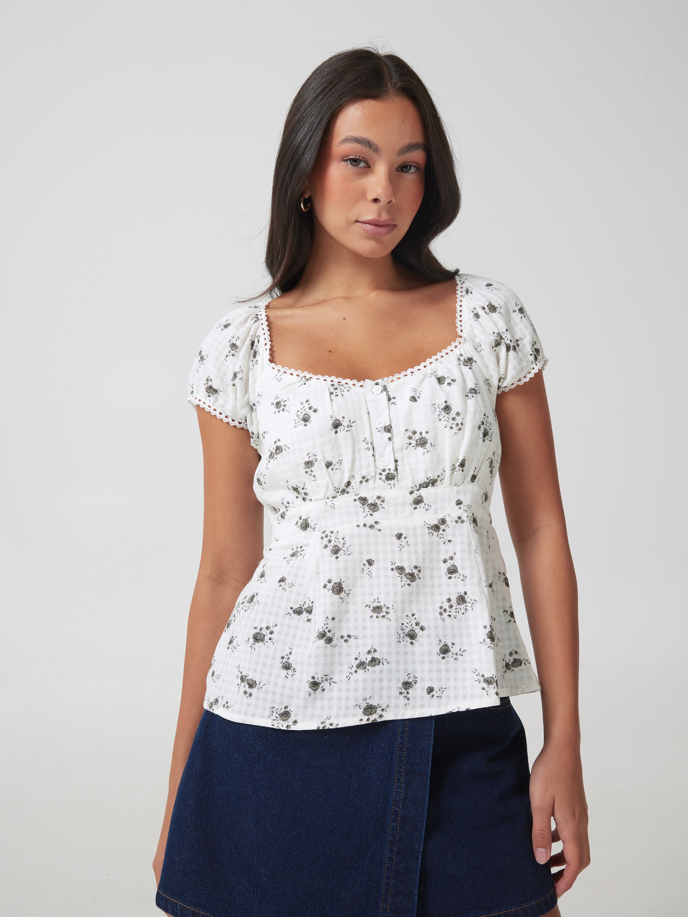 Abbey Short Sleeve Top