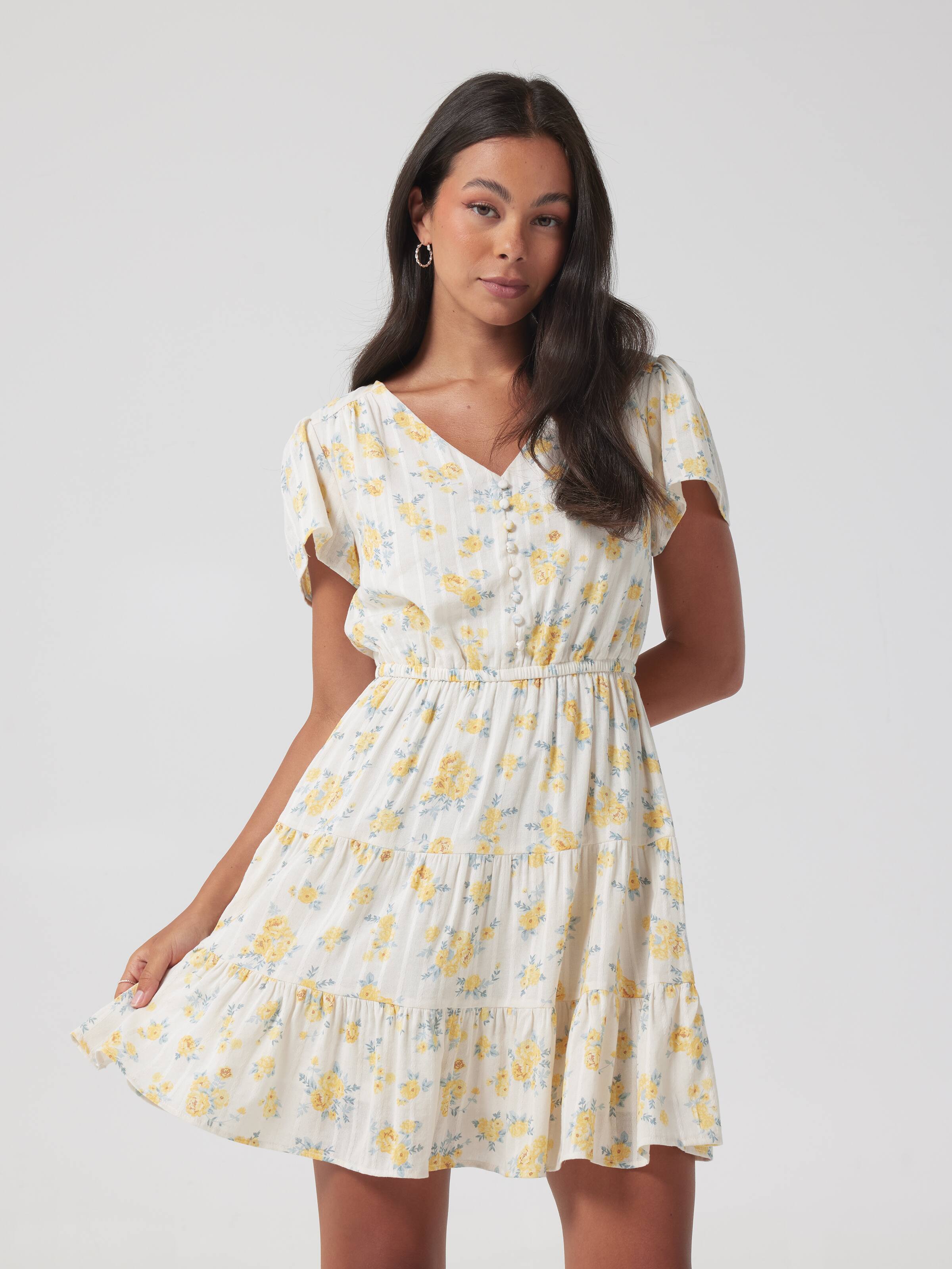 Eden Short Sleeve Mini Dress
