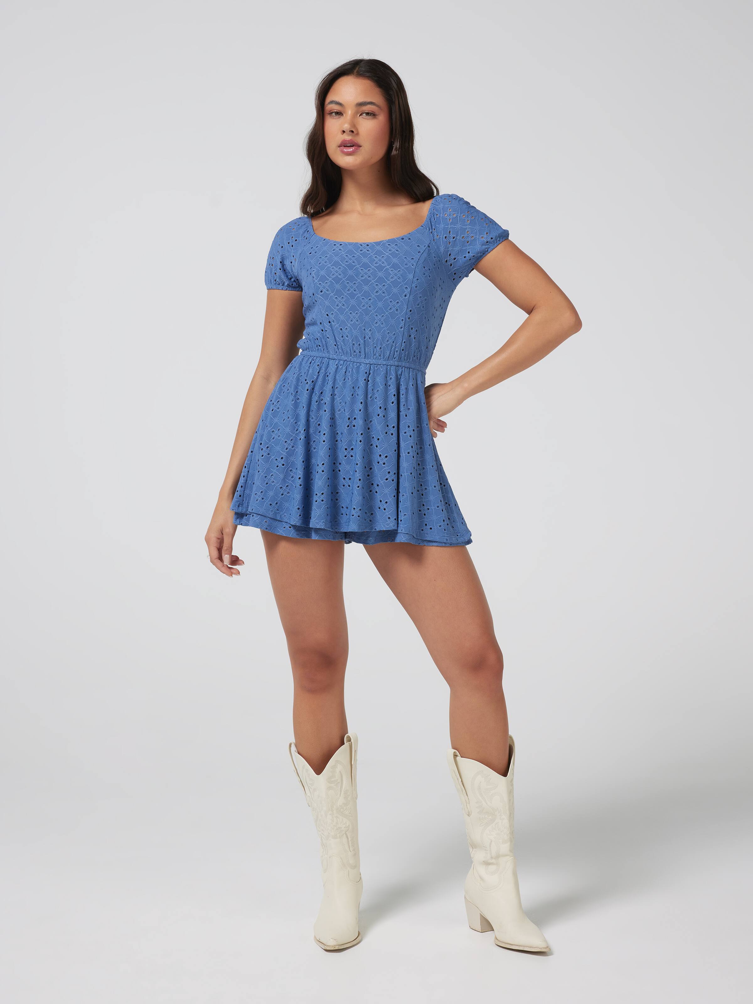 Isabella Broidery Playsuit