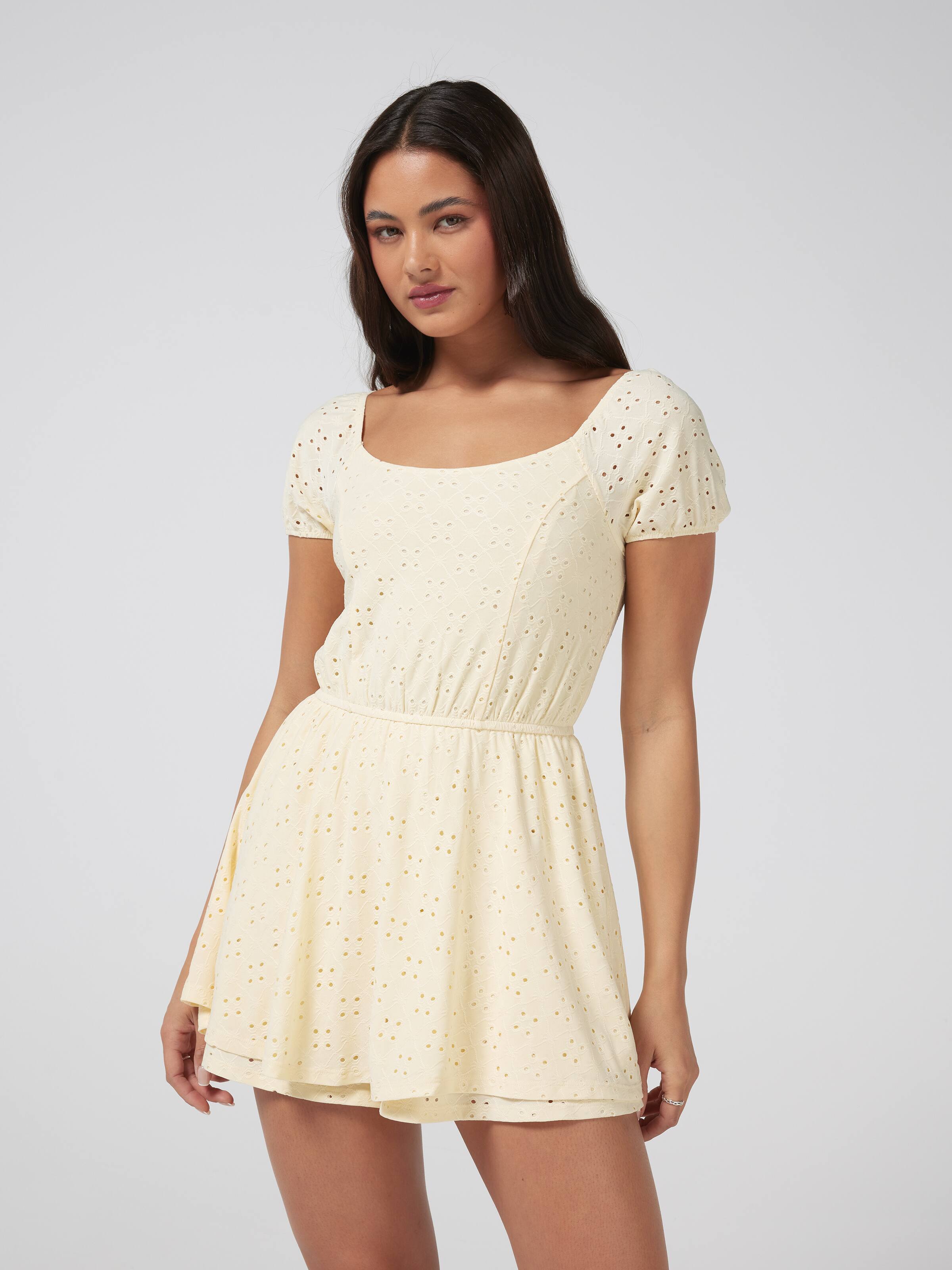 Isabella Broidery Playsuit