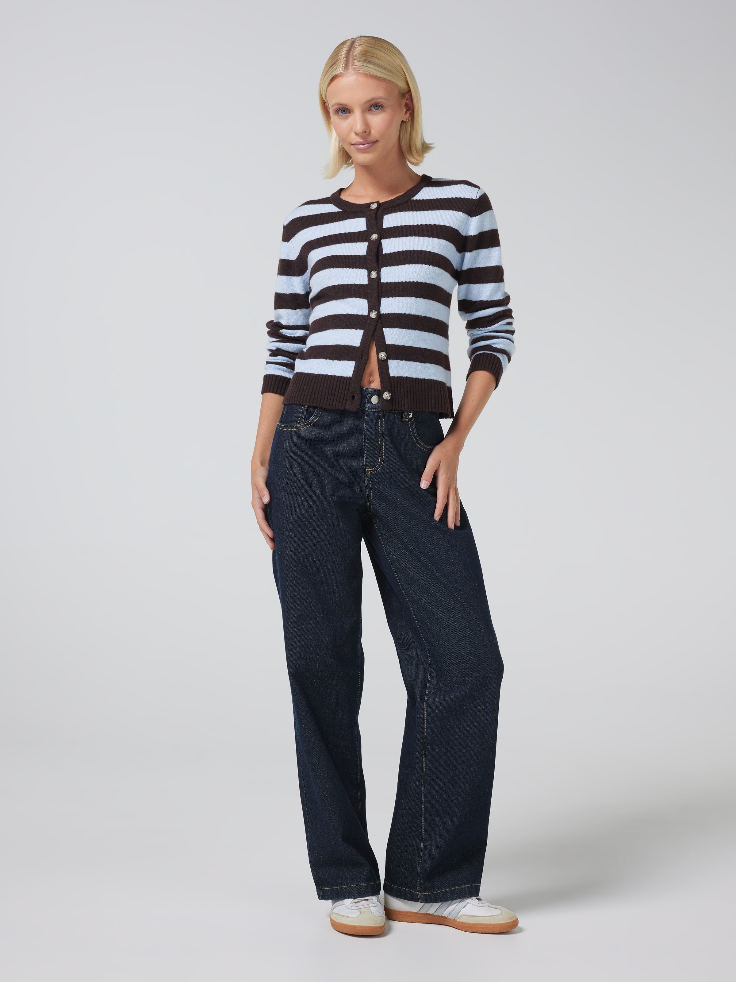 Gracie Crew Knit Cardi