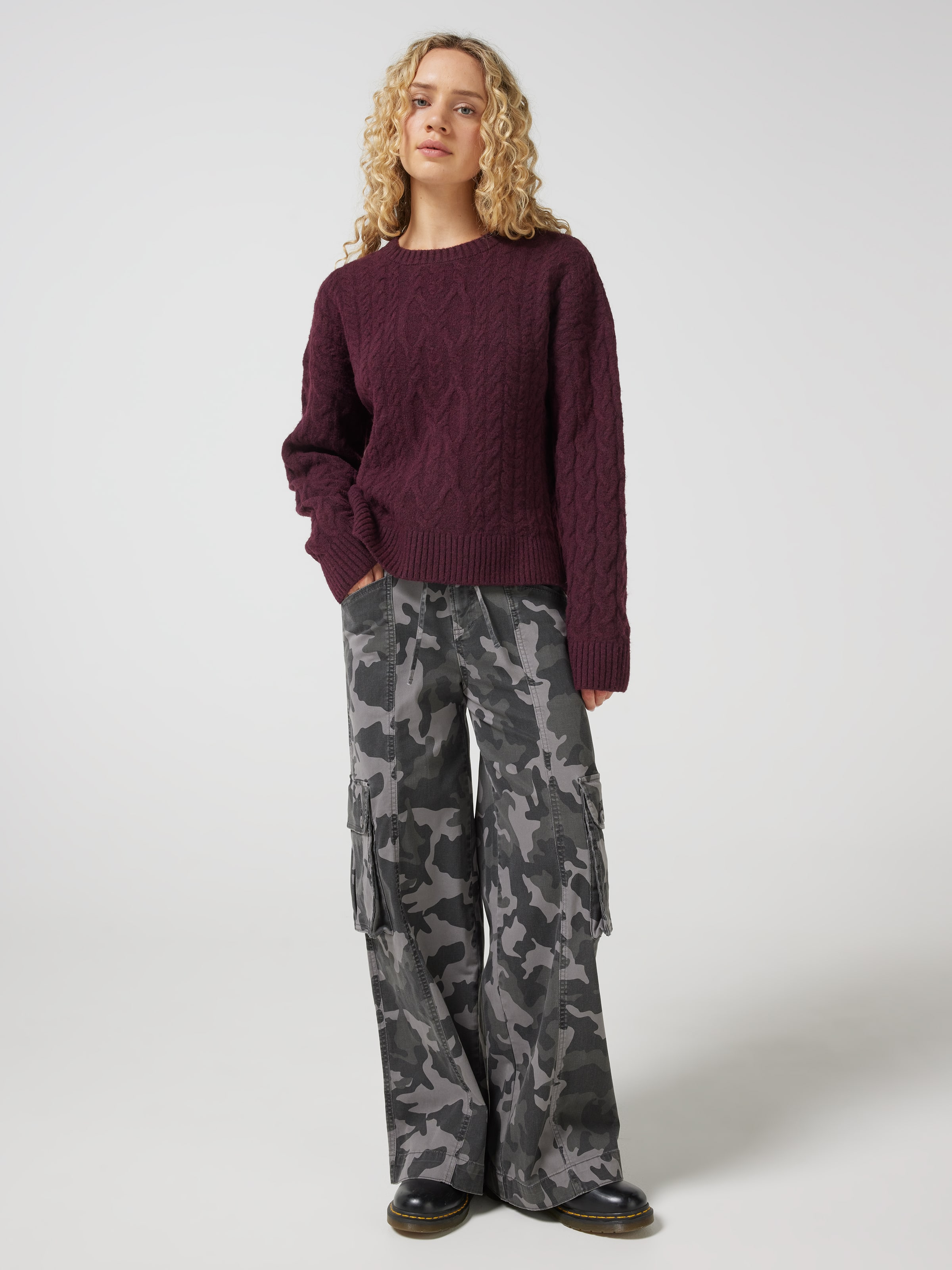 Nicola Cable Knit Jumper