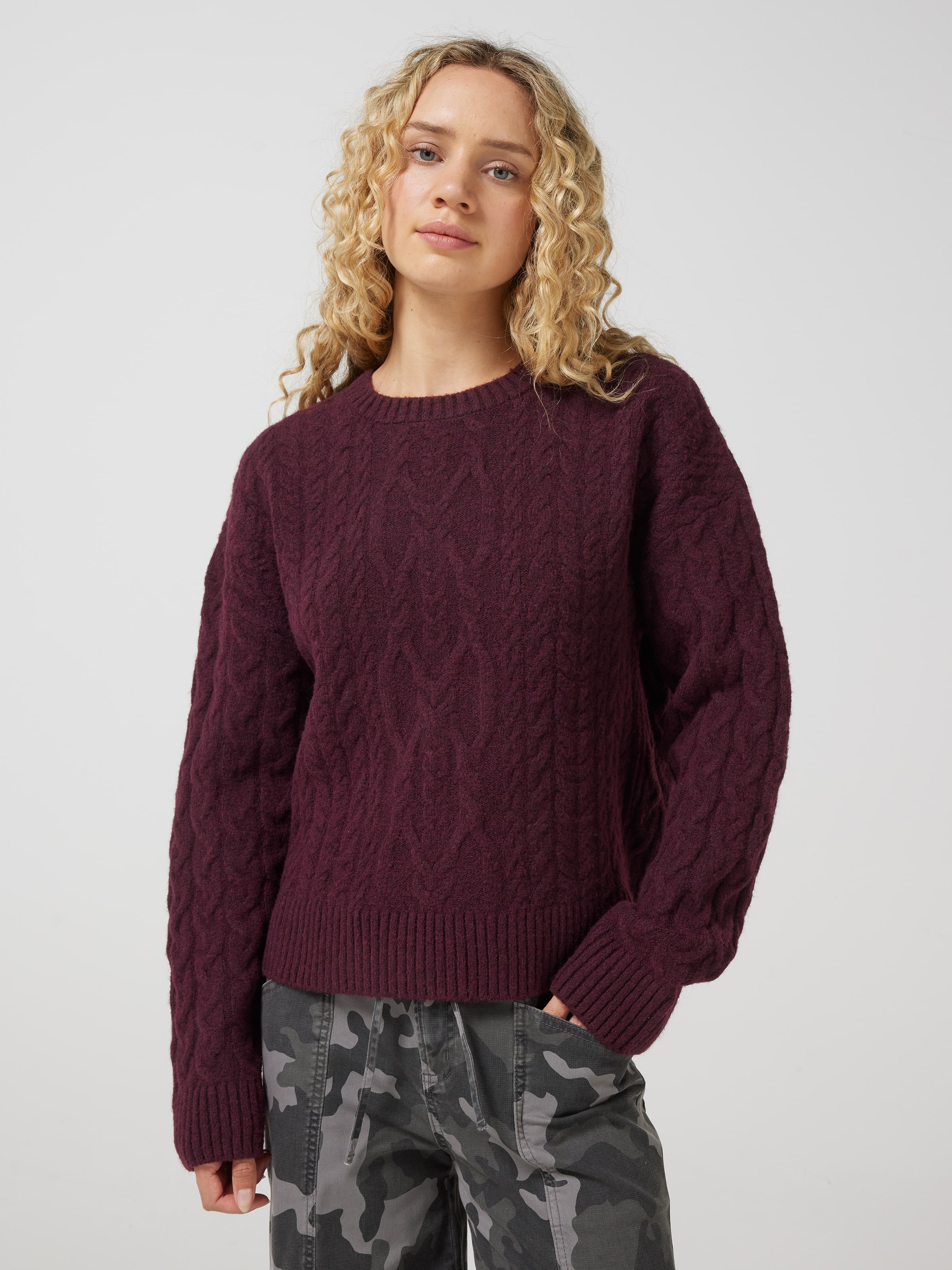 Nicola Cable Knit Jumper