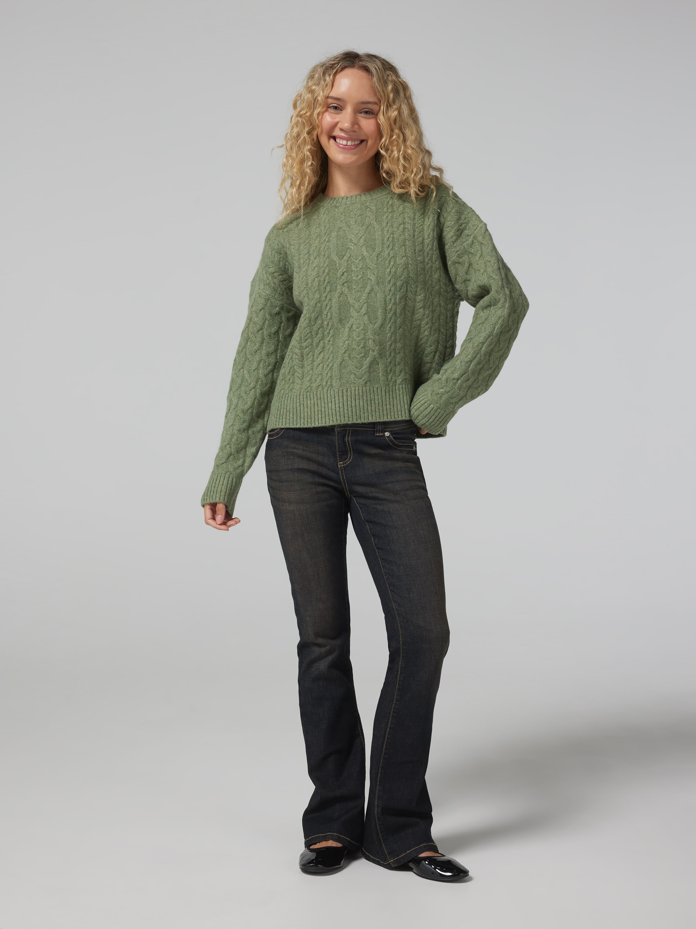 Nicola Cable Knit Jumper