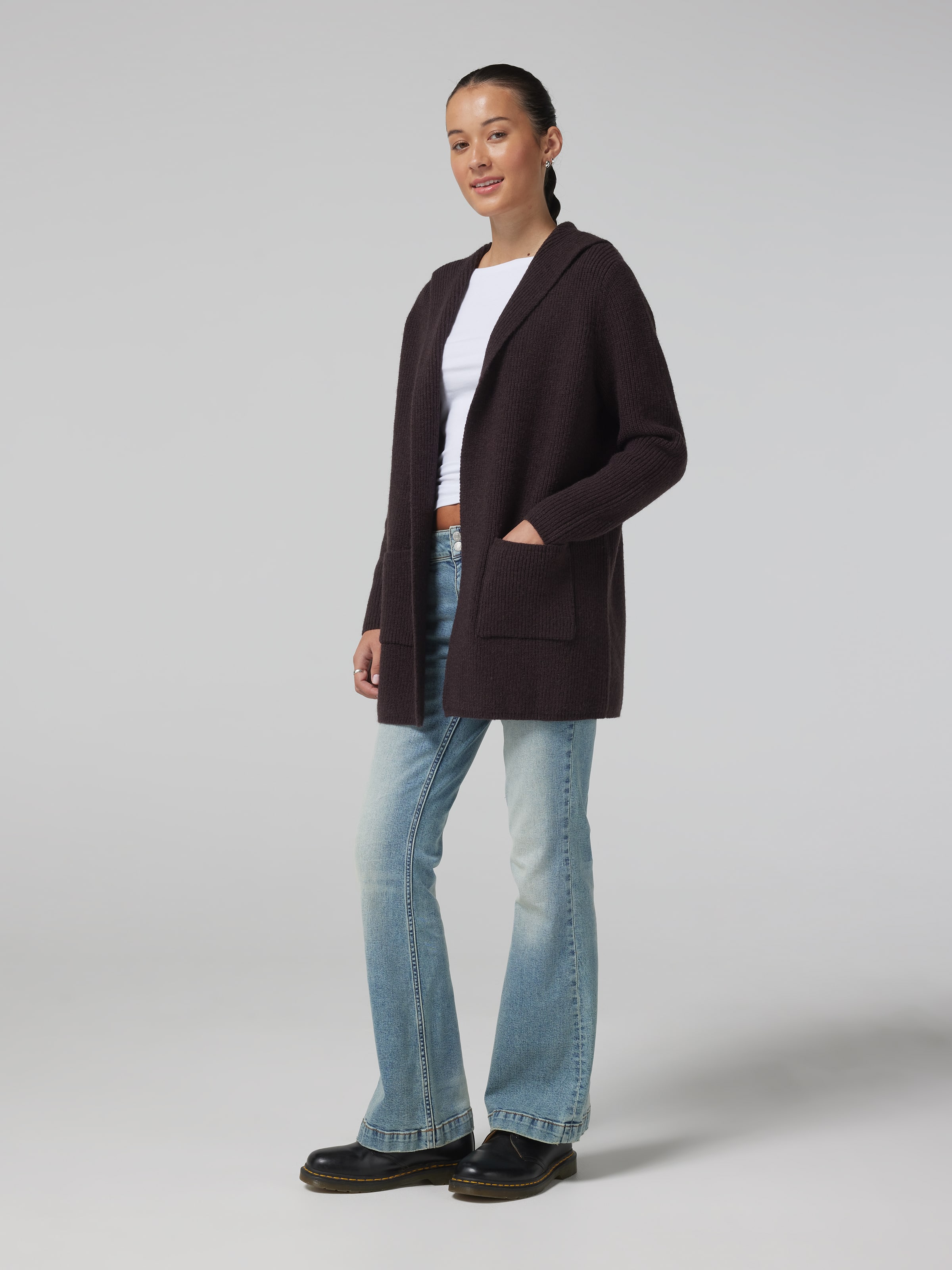 Susannah Long Line Cardi Hoodie