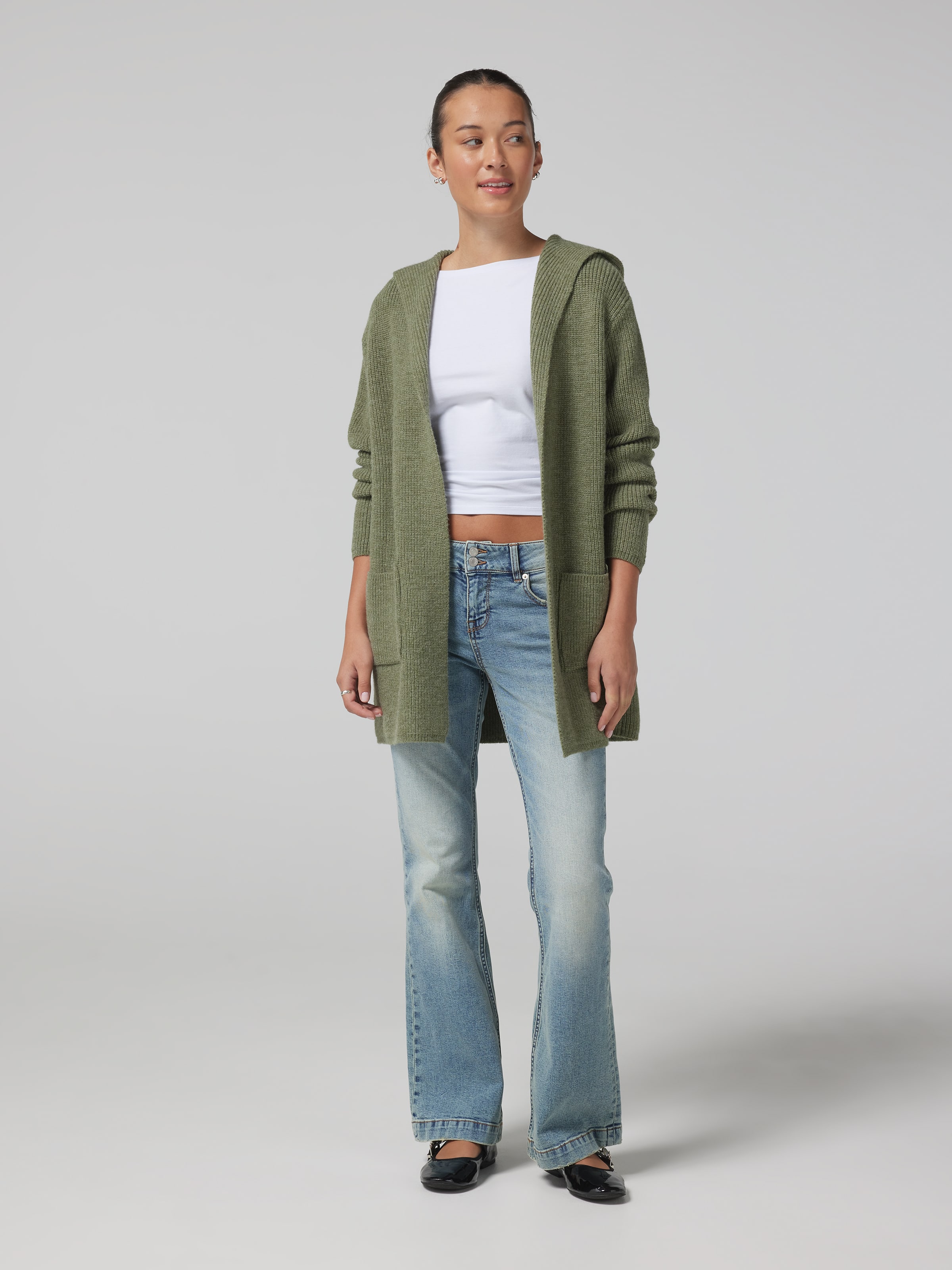 Susannah Long Line Cardi Hoodie