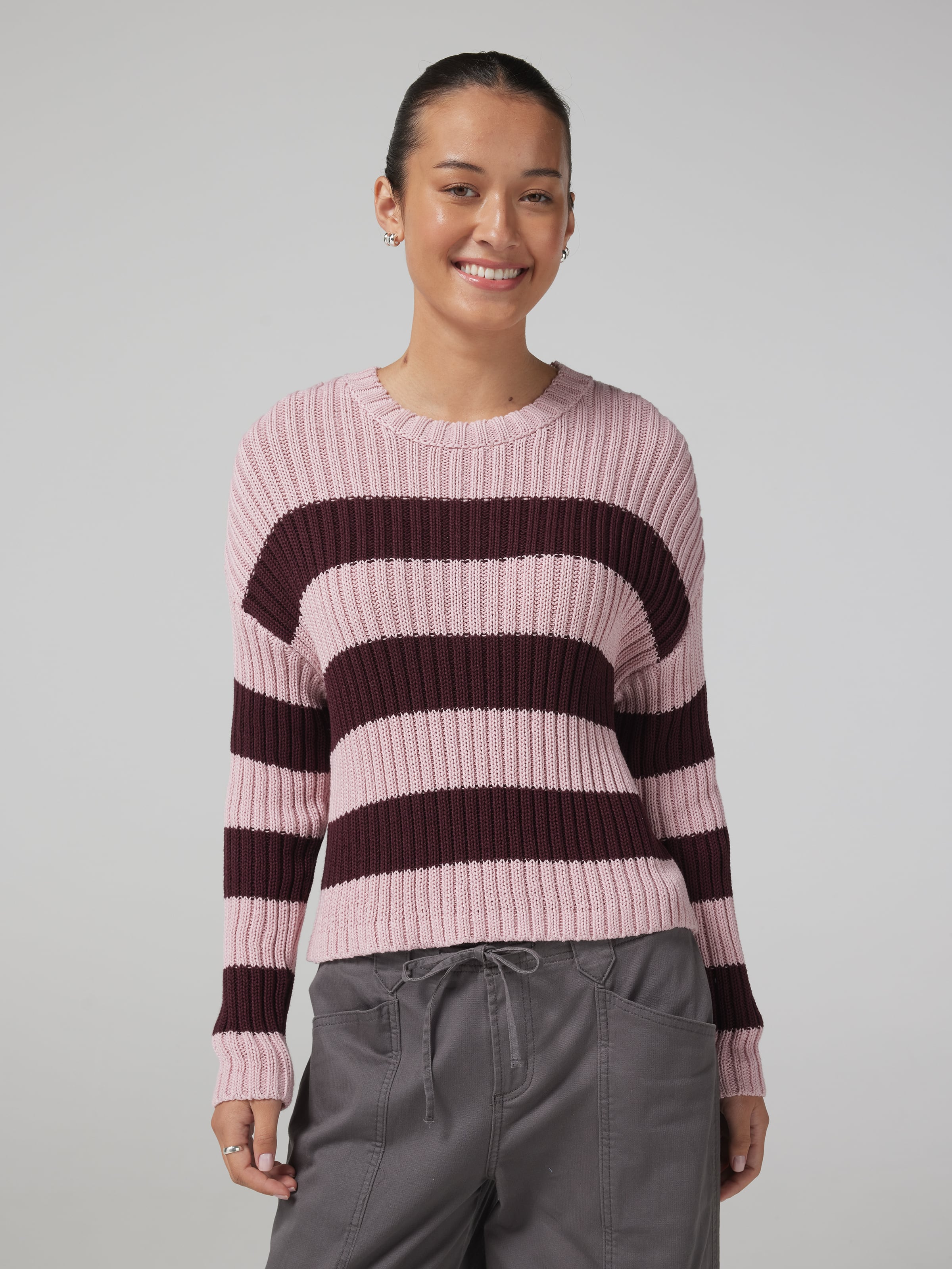 Charlie Chunky Knit Stripe Jumper