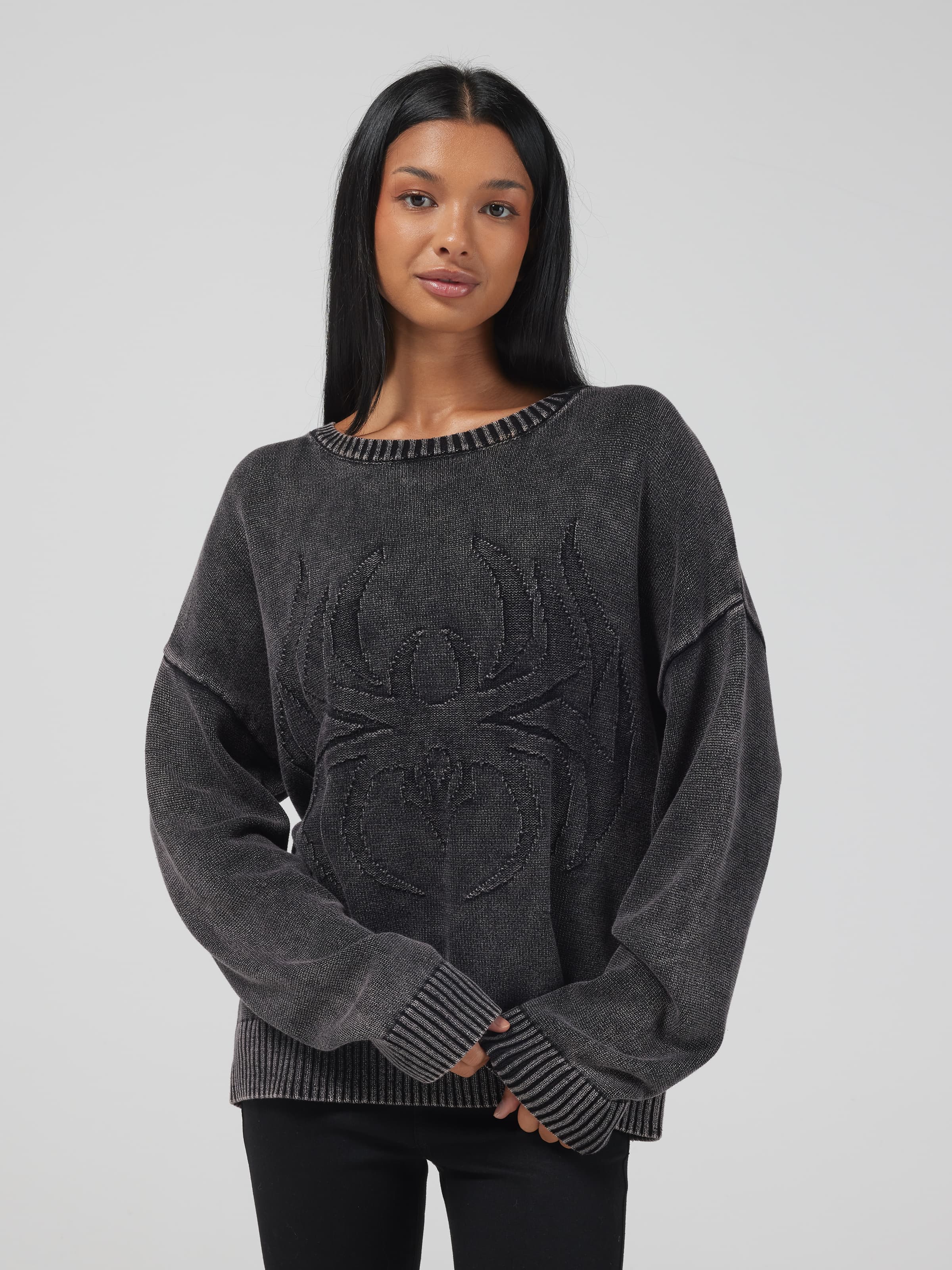 Spencer Embossed Knit Jumper