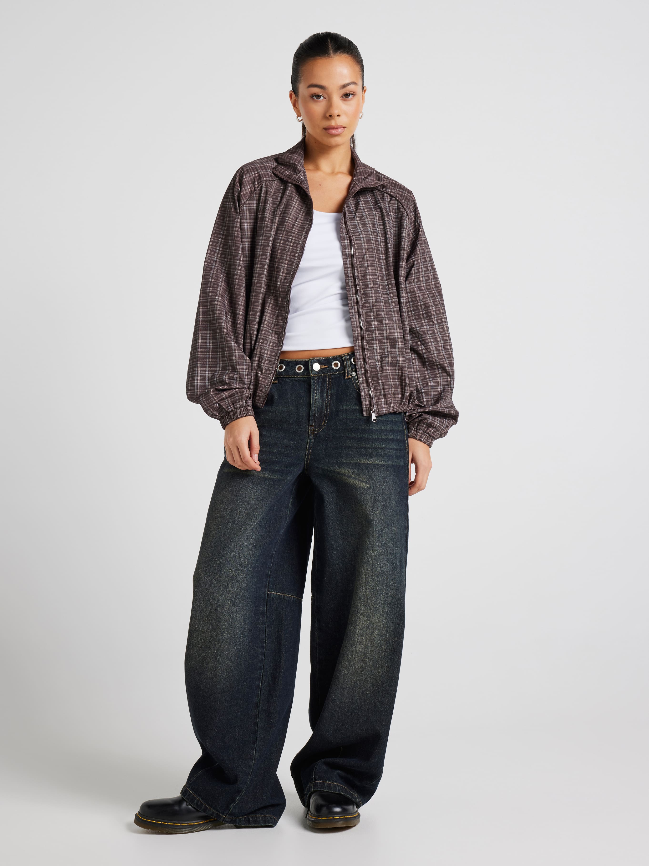 Funnel Neck Windbreaker