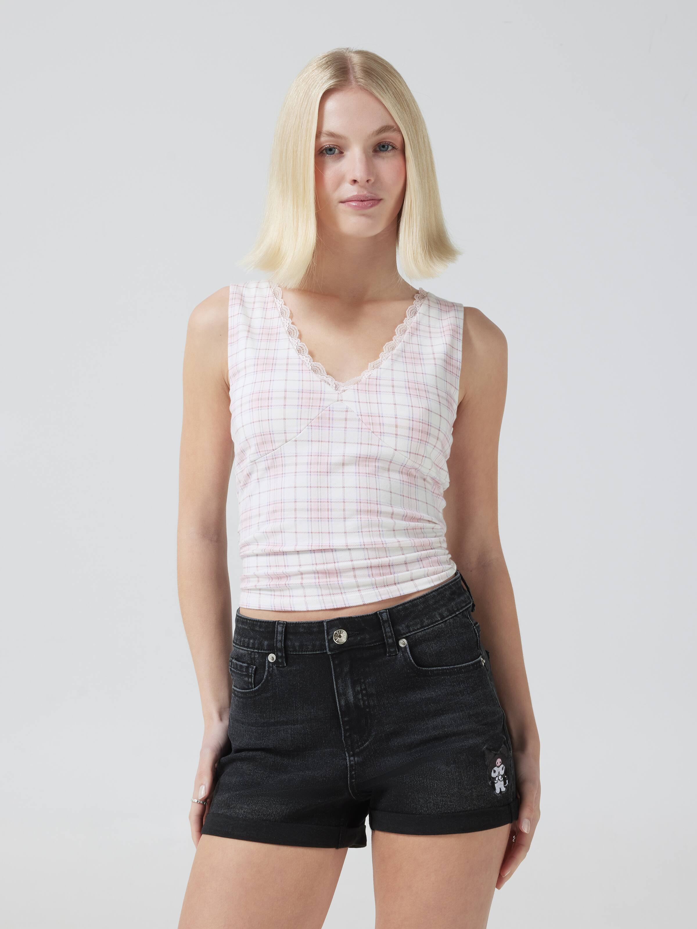 Kuromi Denim Short