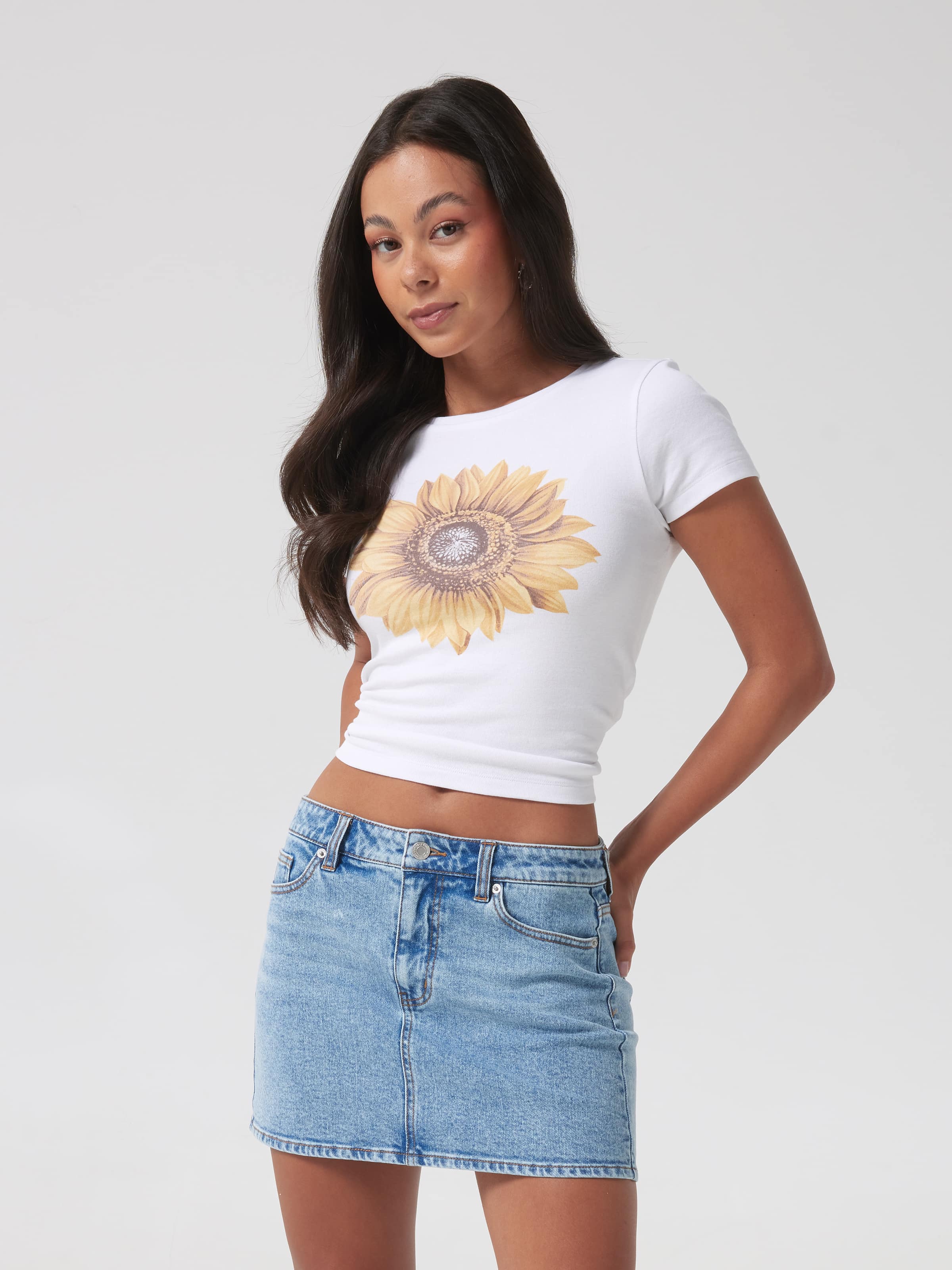 Stacey Micro Stretch Mini Skirt