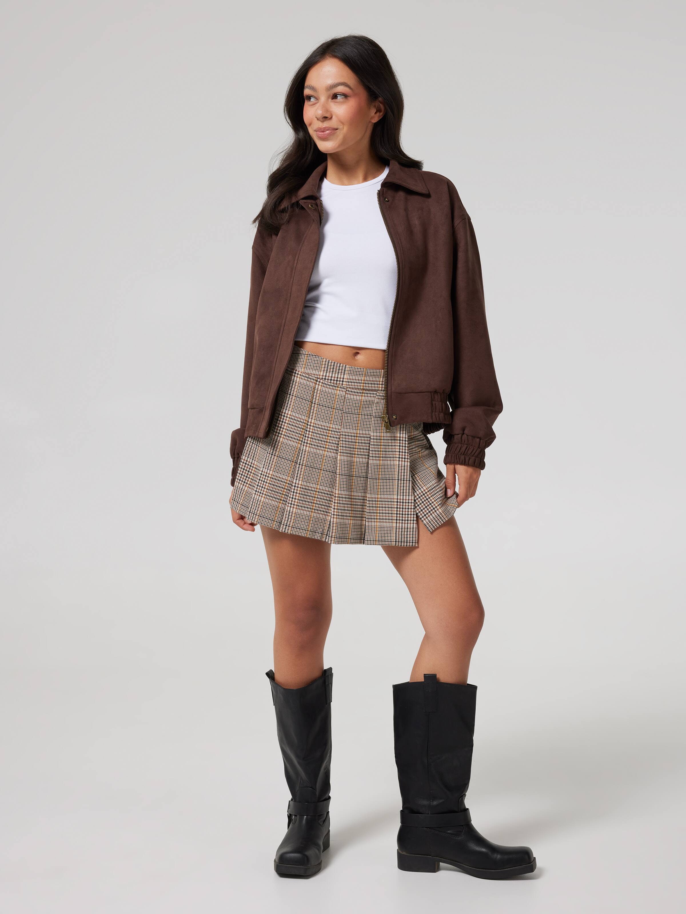 Suede Bomber