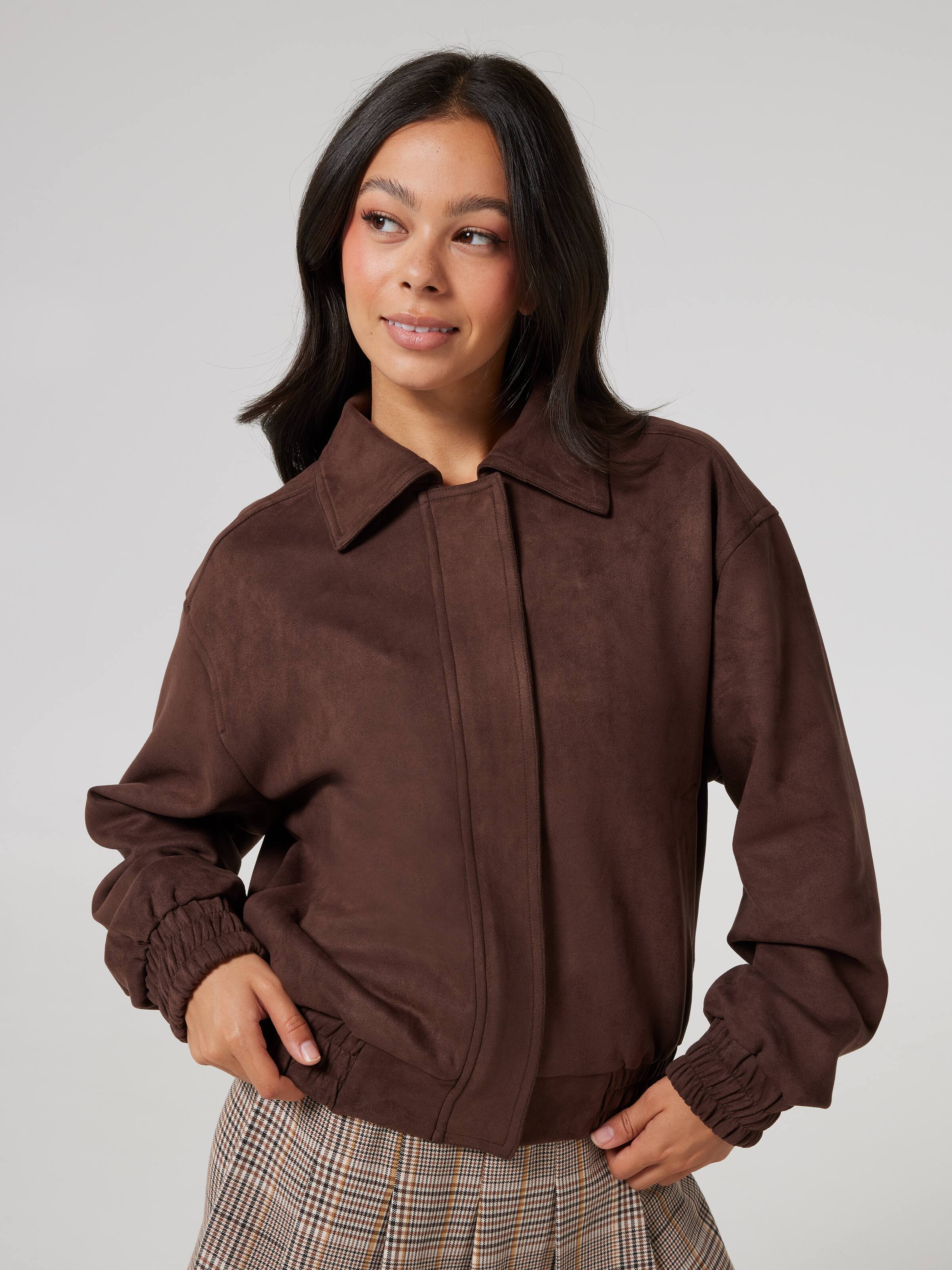 Suede Bomber