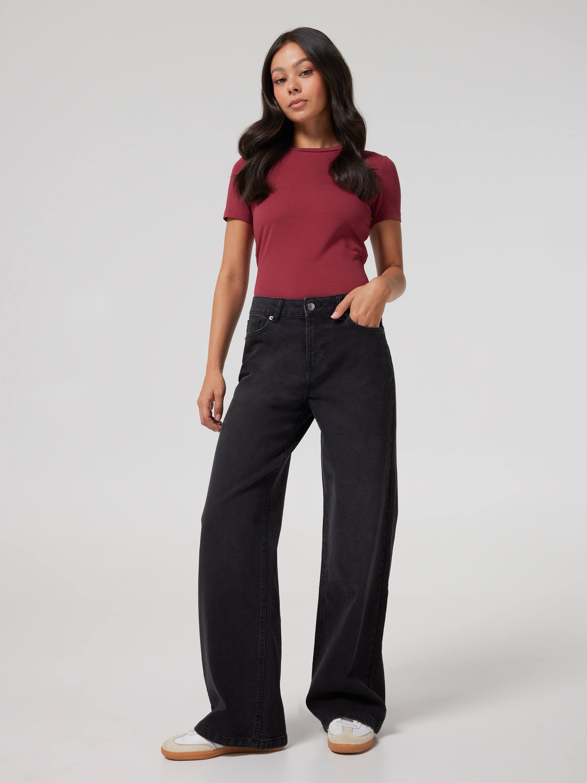 Mandi Stretch Wide Leg Jean