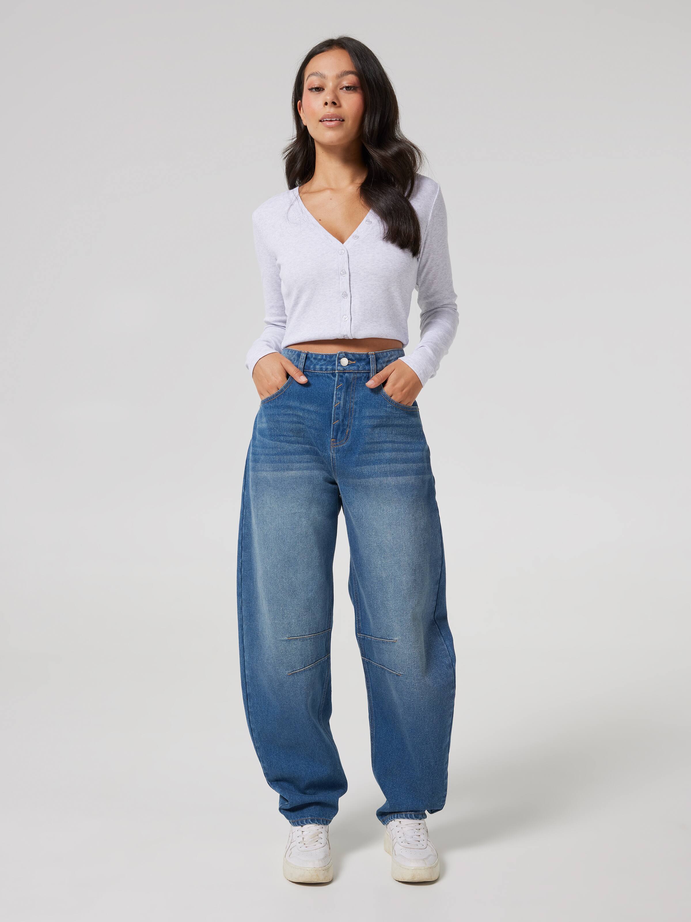 Bridget Barrel Leg Jean