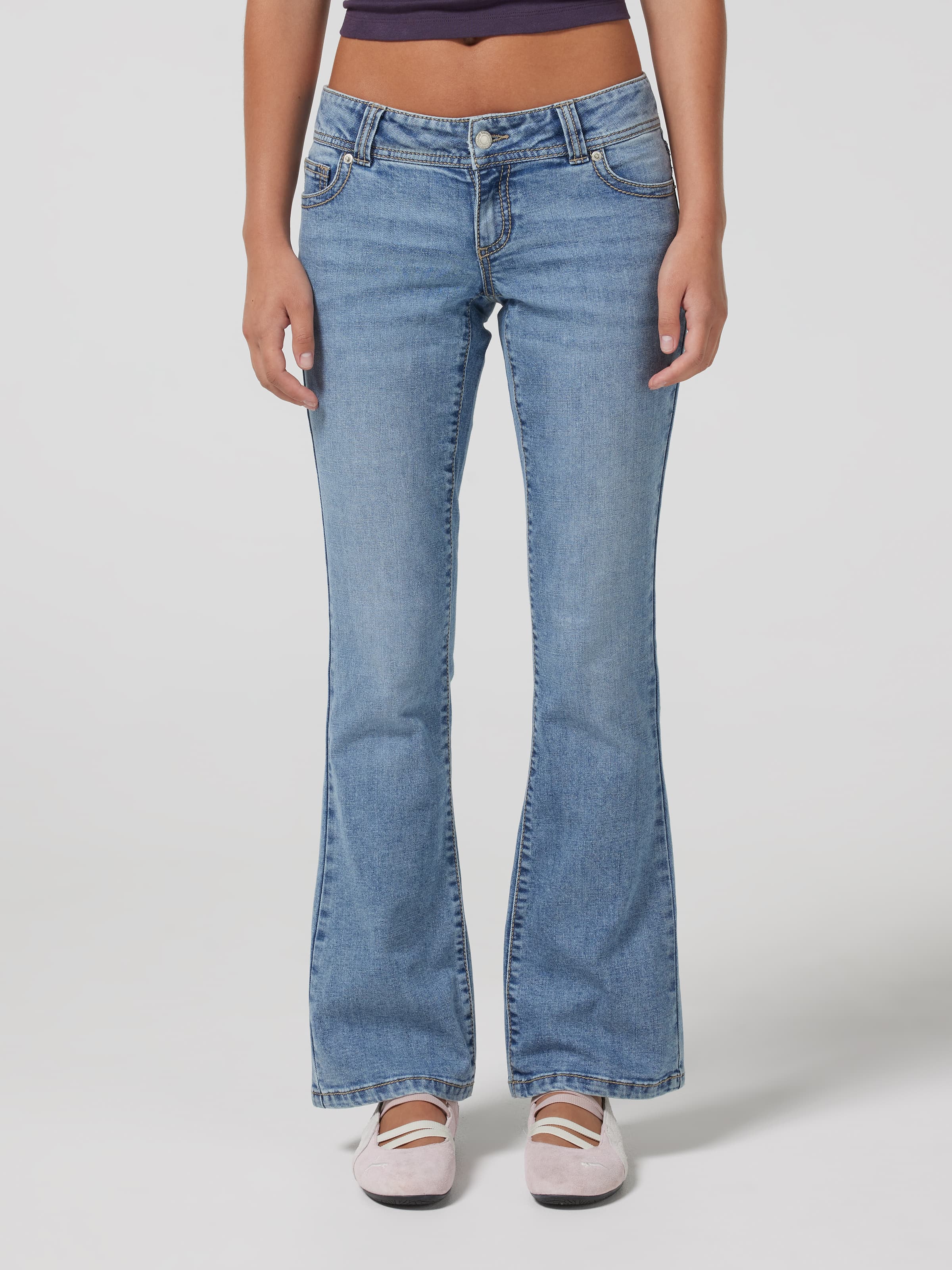 Paris Ultra Low Rise Bootcut Jean