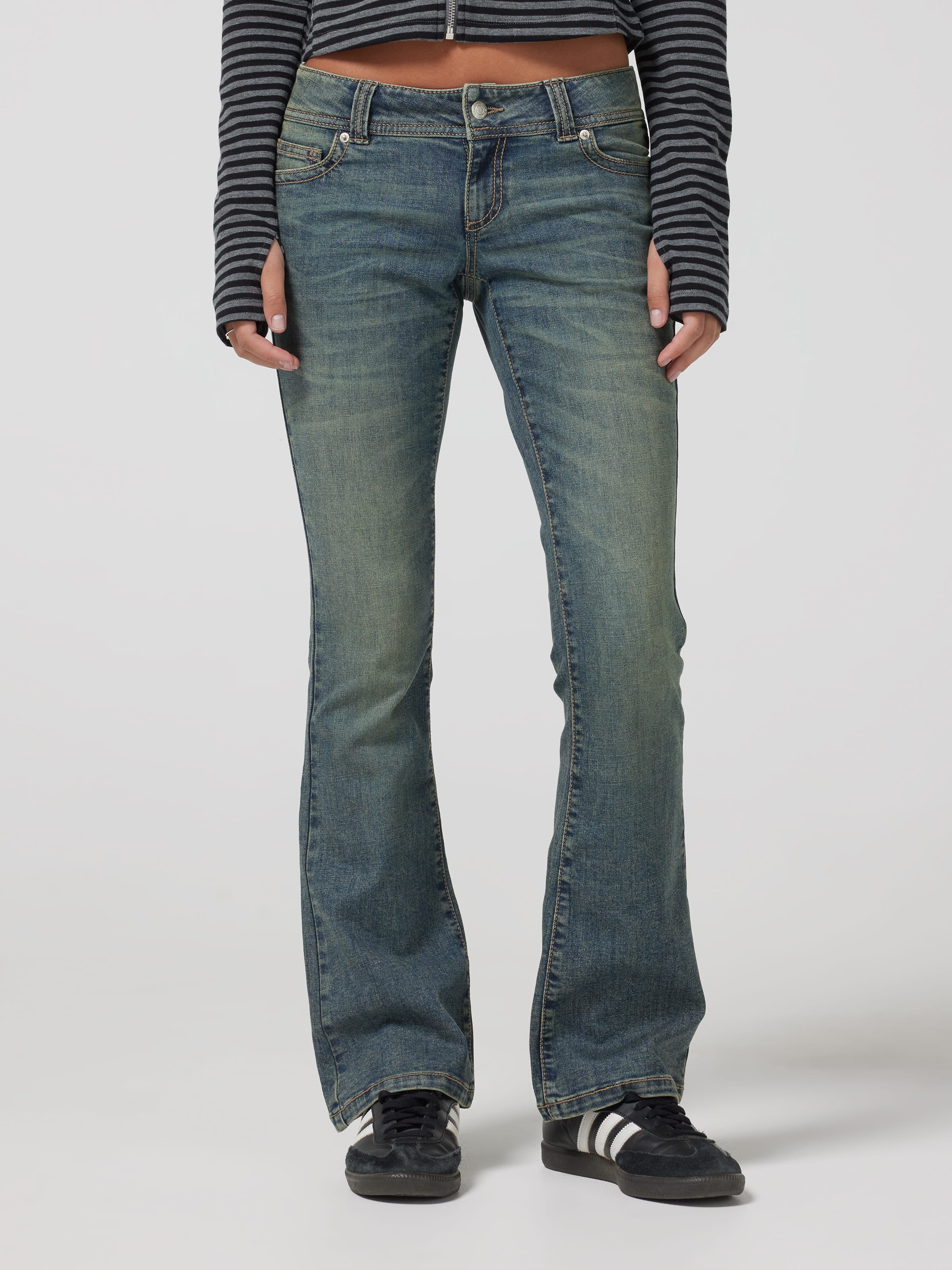 Paris Ultra Low Rise Bootcut Jean