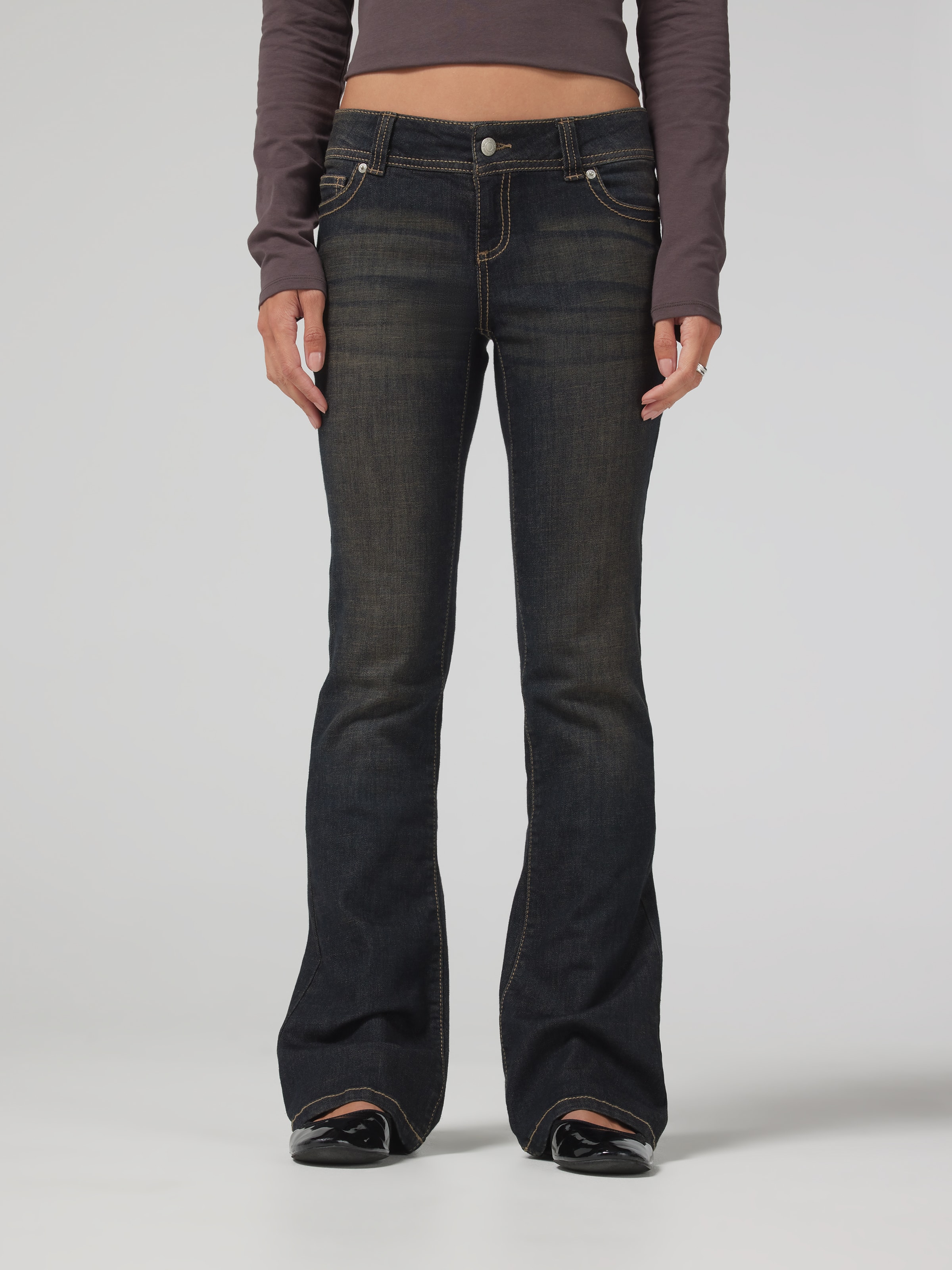 Paris Ultra Low Rise Bootcut Jean