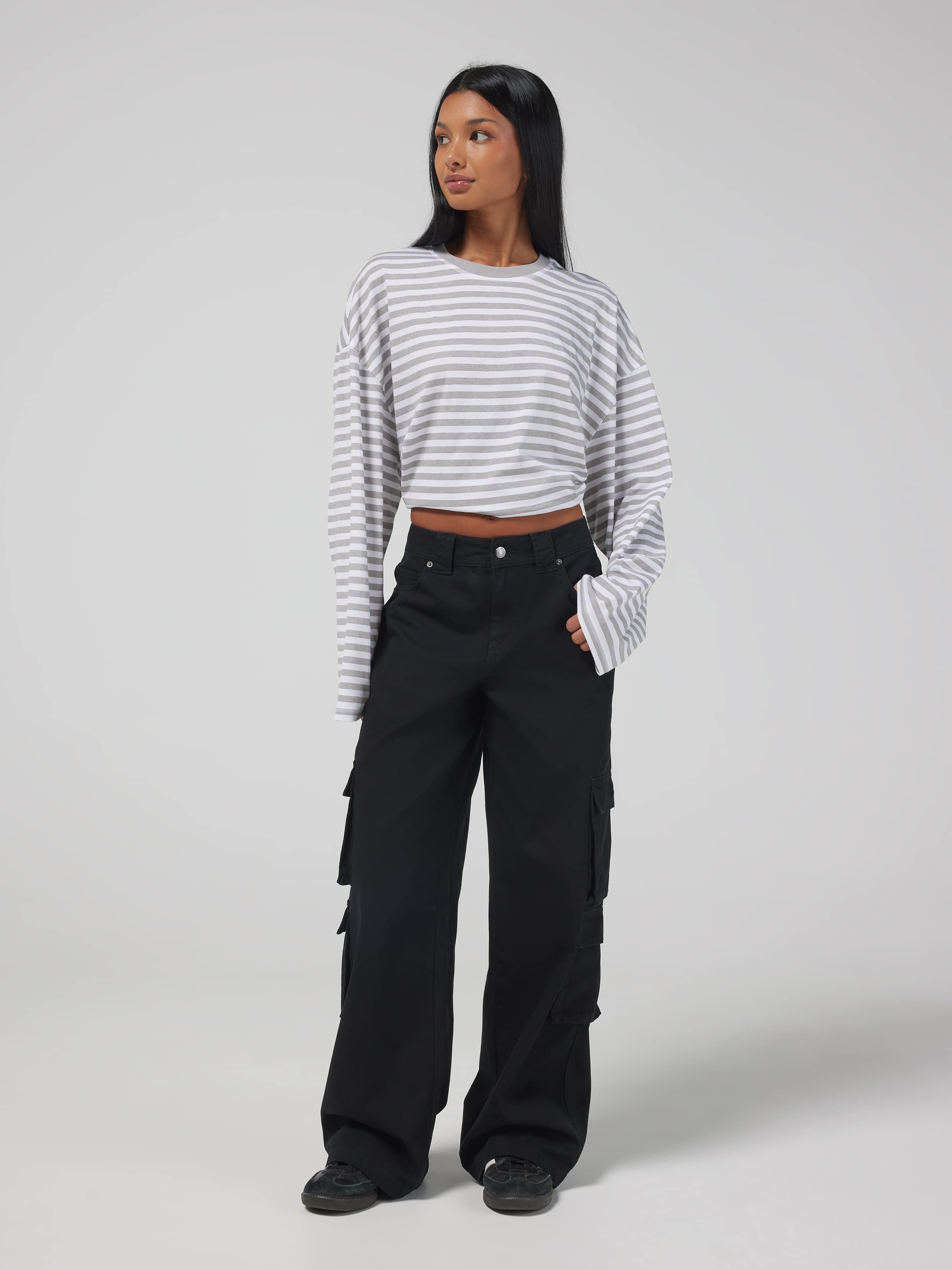 Liv Mid Rise Cargo Jean