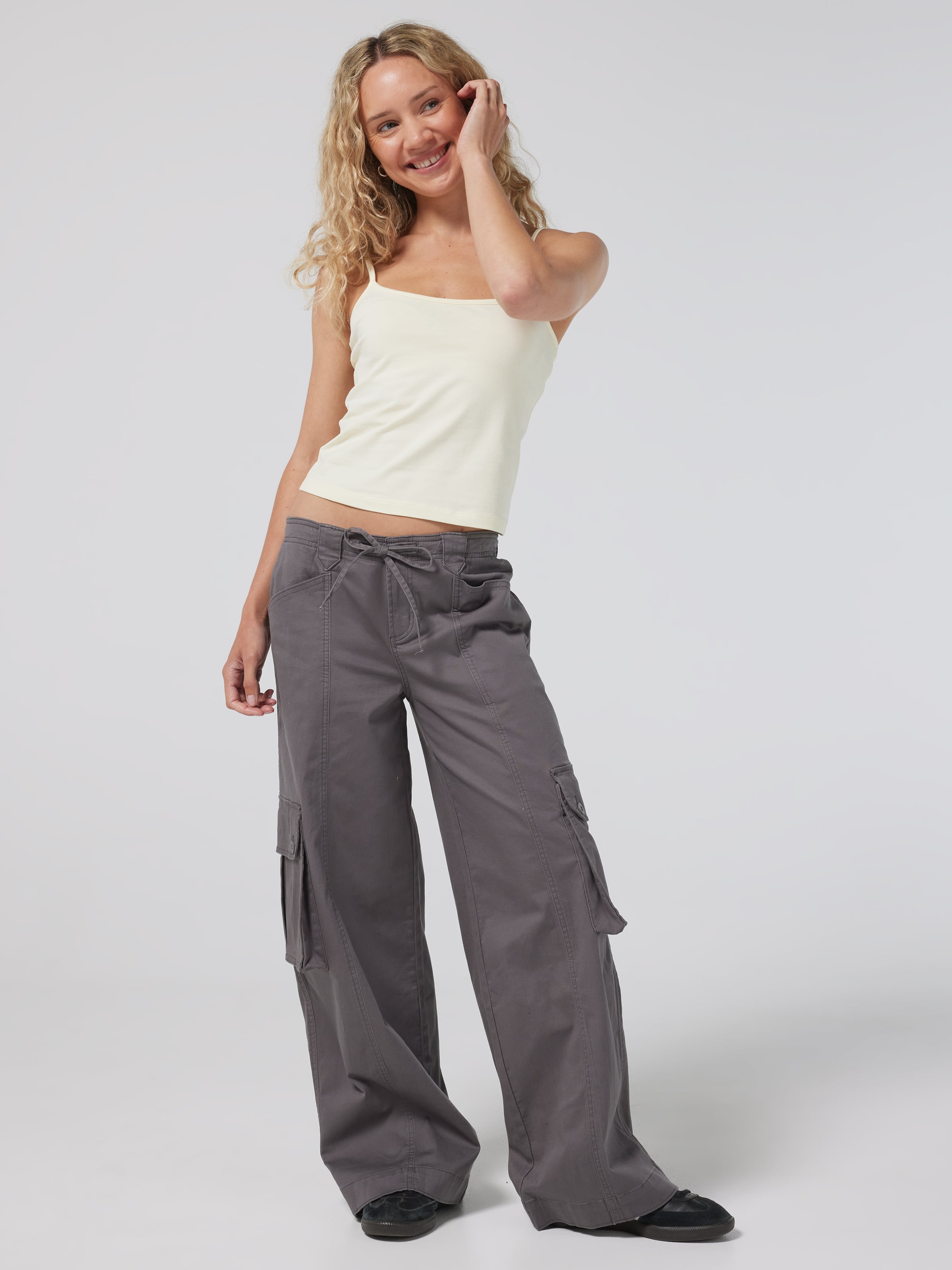 Gia Low Rise Cargo Pant