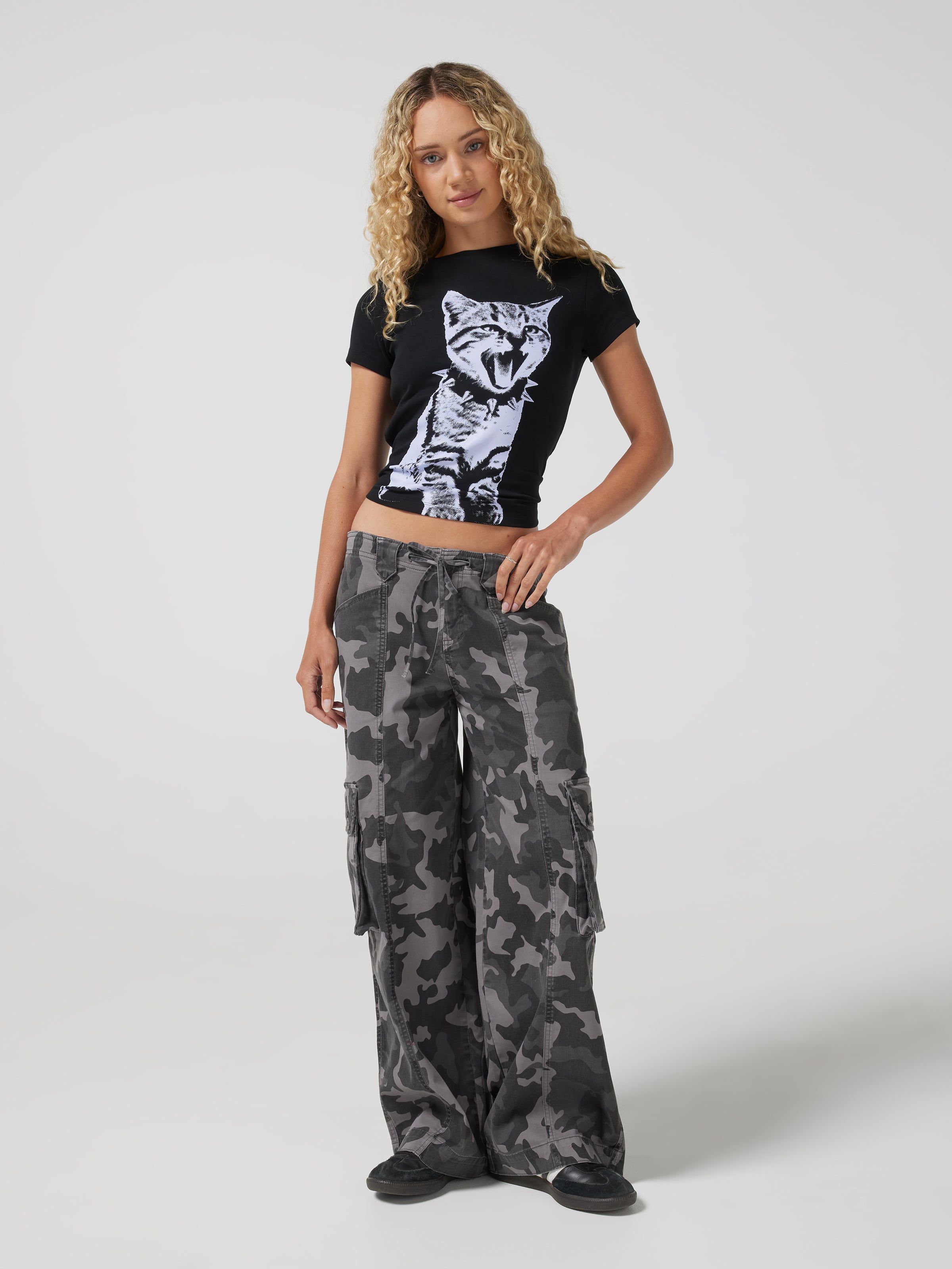 Gia Low Rise Cargo Pant