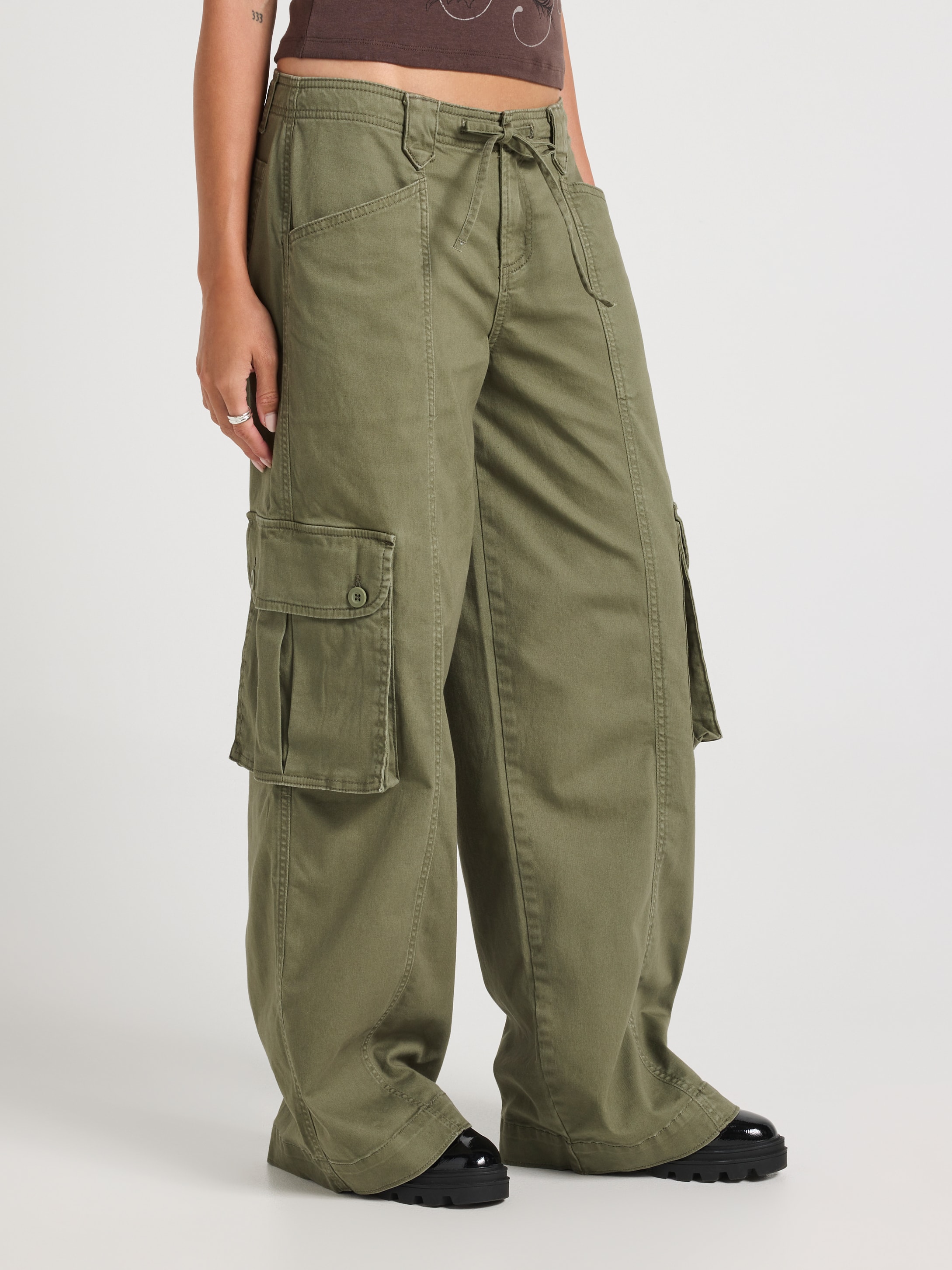 Gia Low Rise Cargo Pant