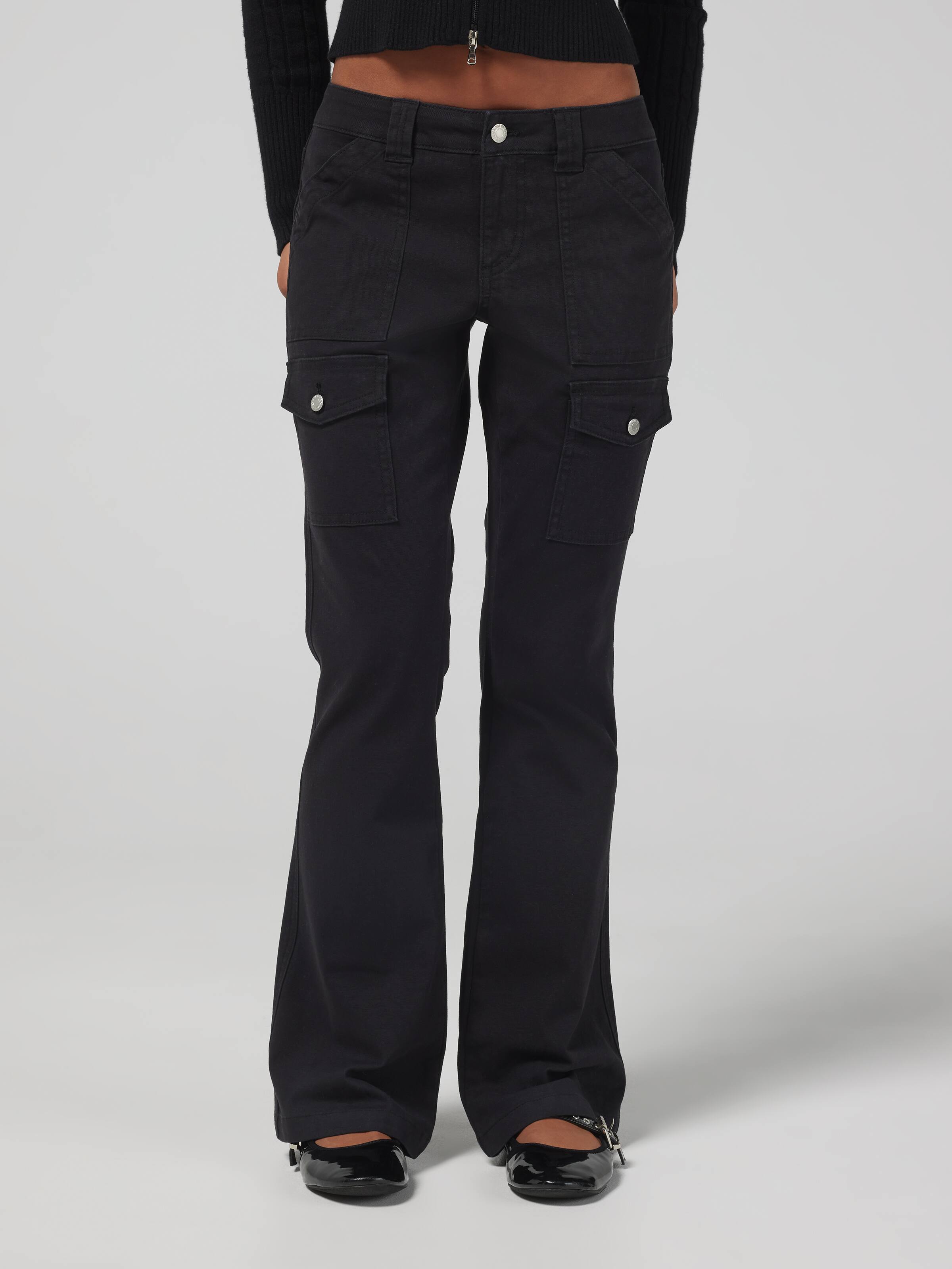 Ash Ultra Low Cargo Bootcut