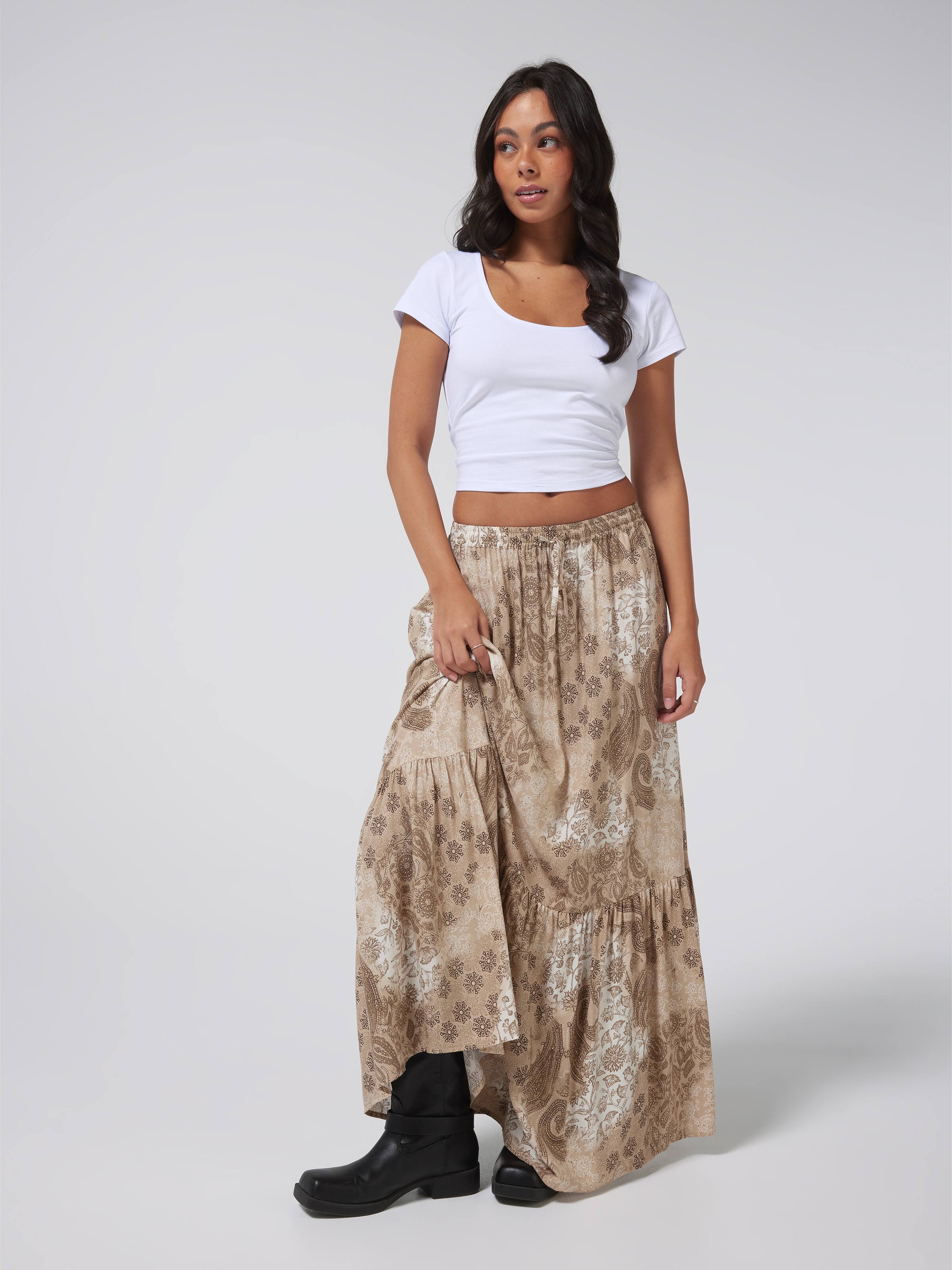 Maxi Split Skirt