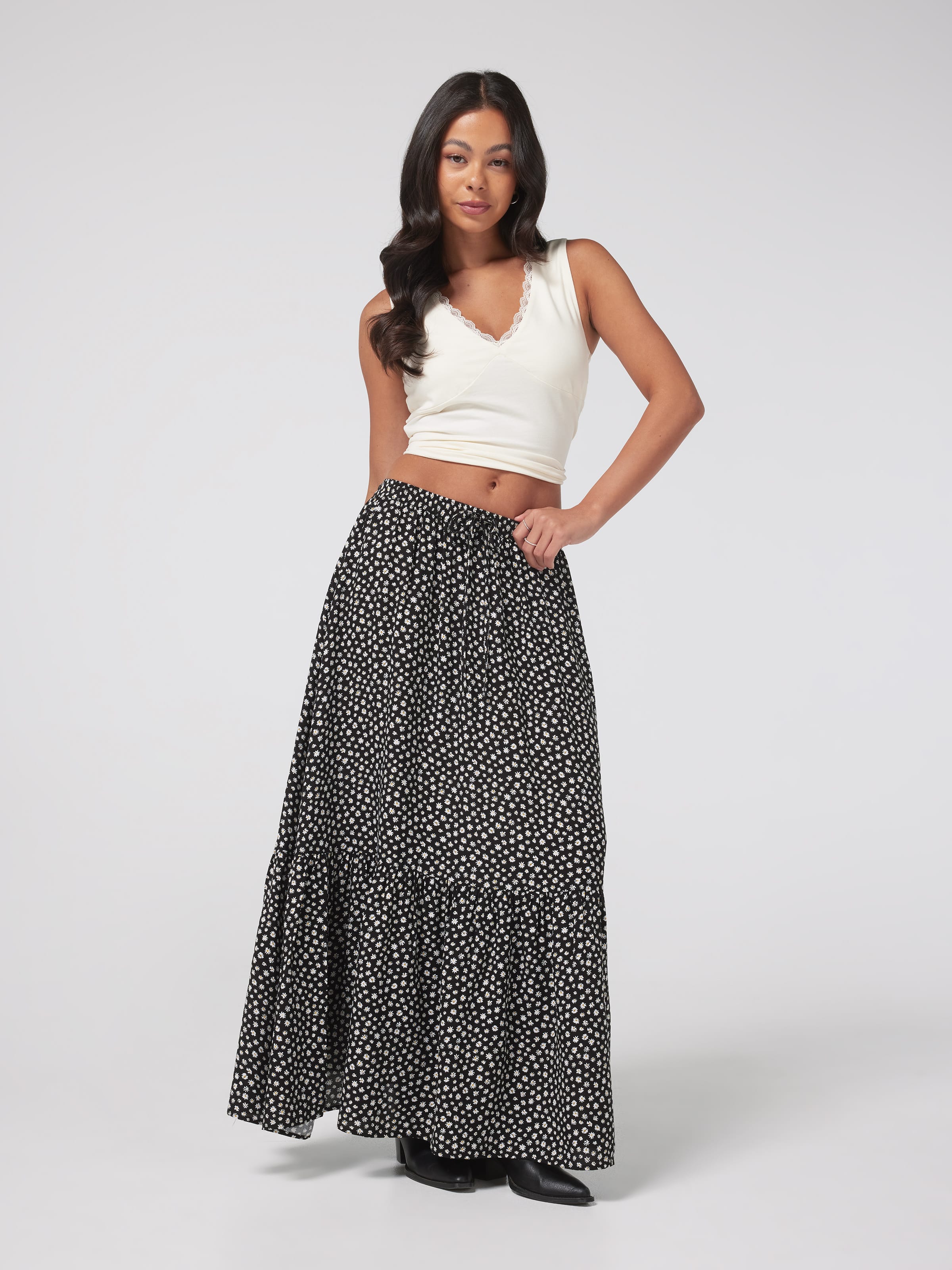 Maxi Split Skirt