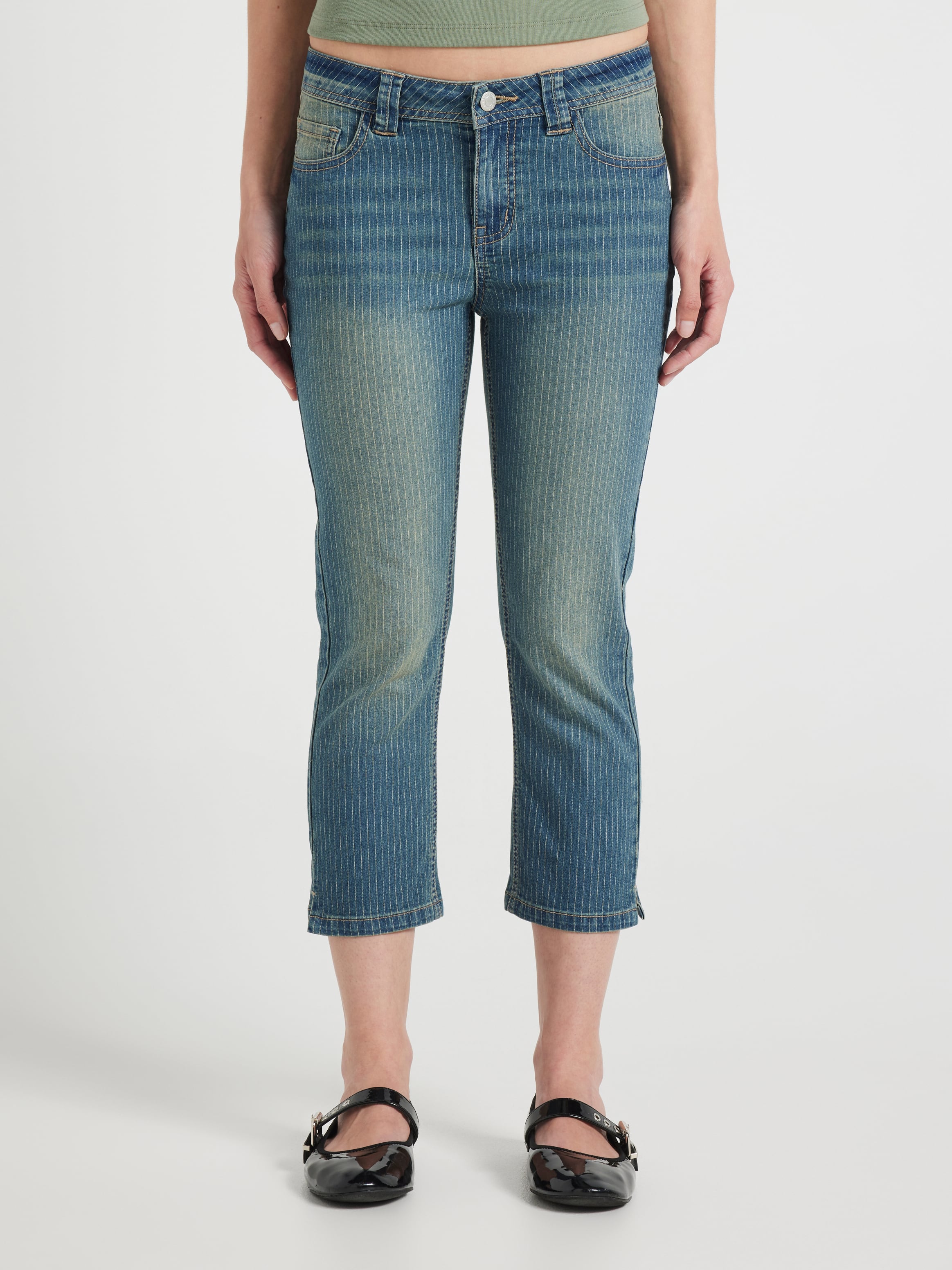 Pamela Denim Capri