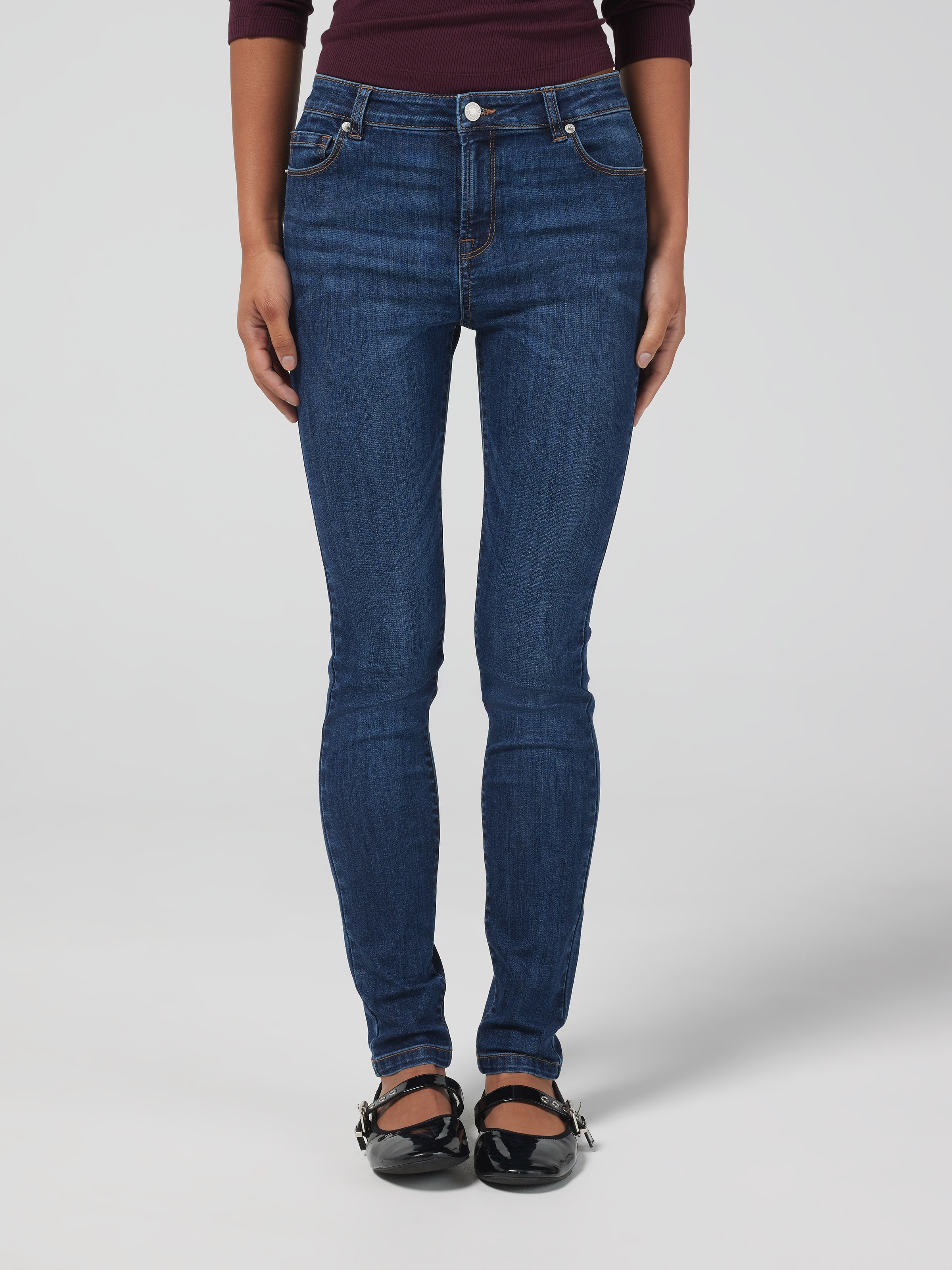 Mollie Mid Rise Skinny