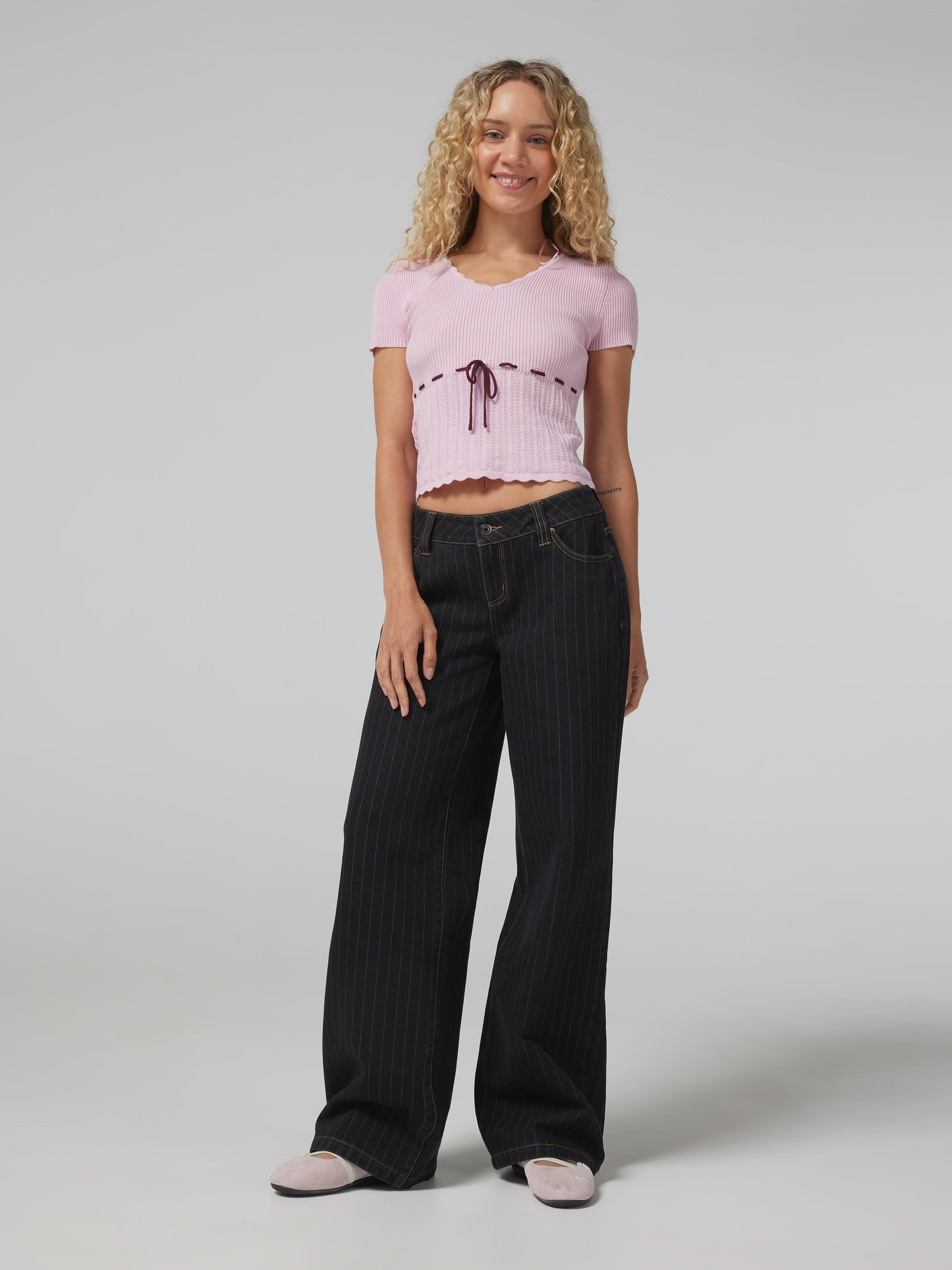 Avril Ultra Low Baggy Jean