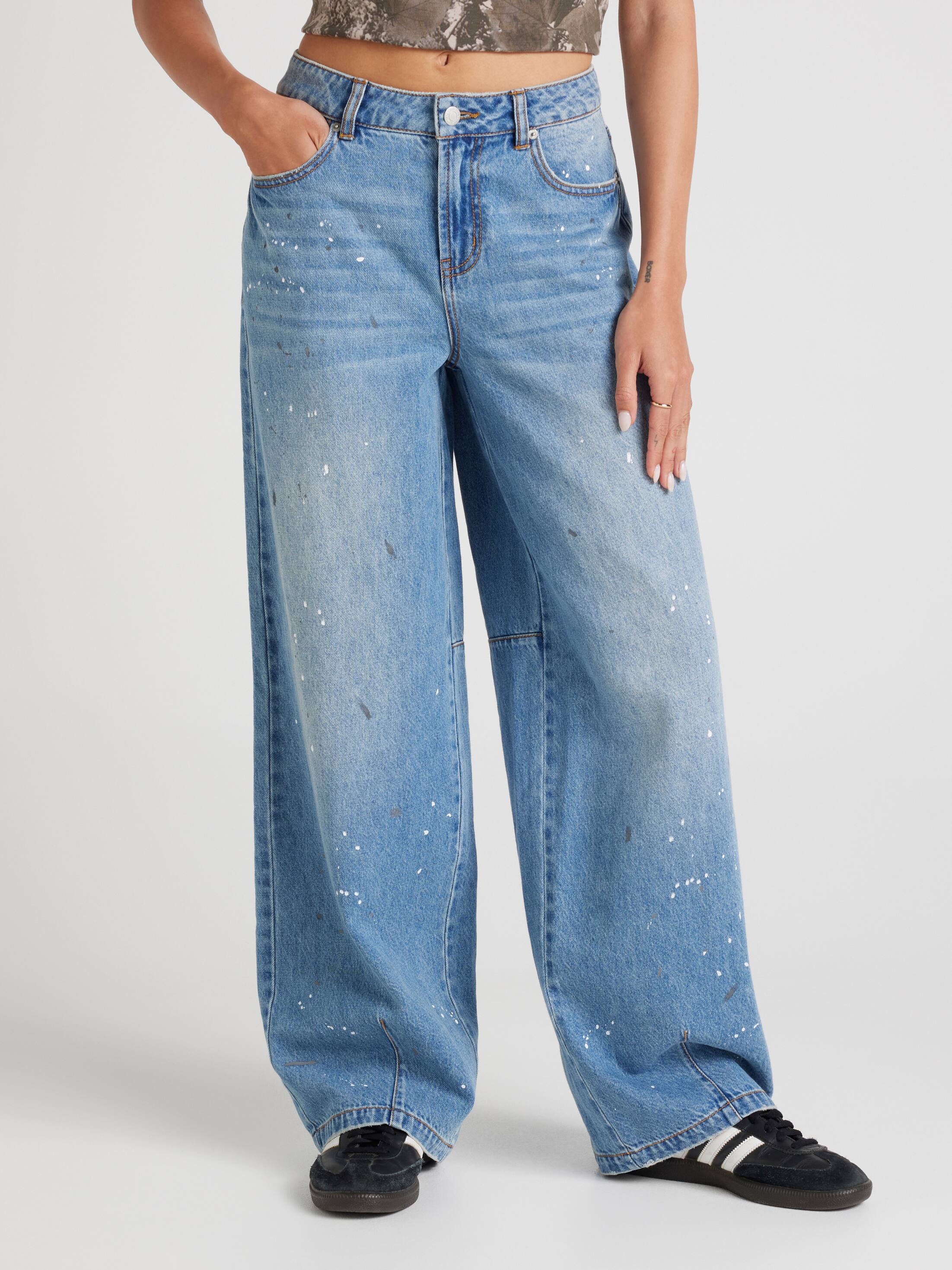 Monti Mid Rise Super Baggy Jean