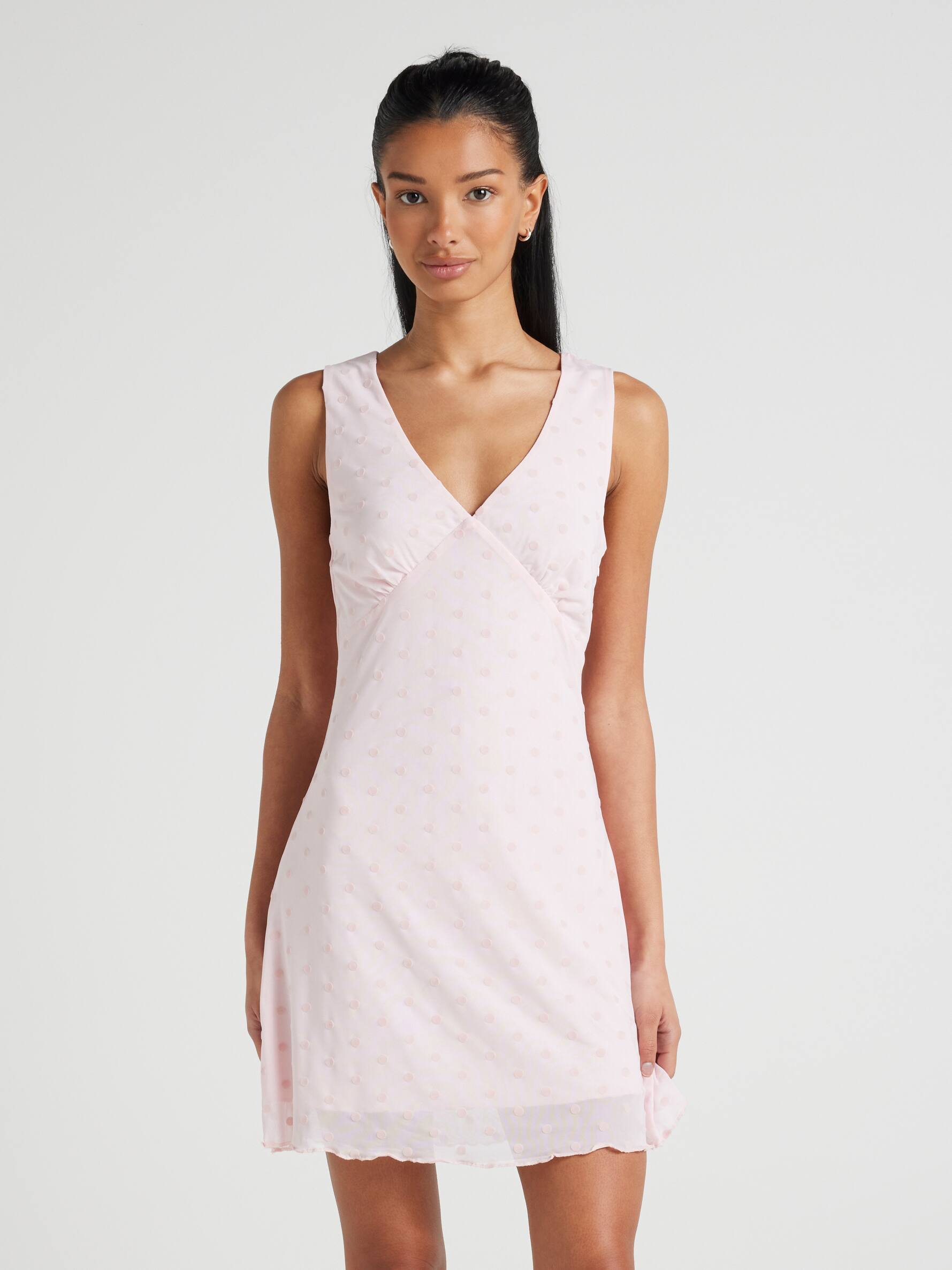 Mika Mesh V Neck Mini