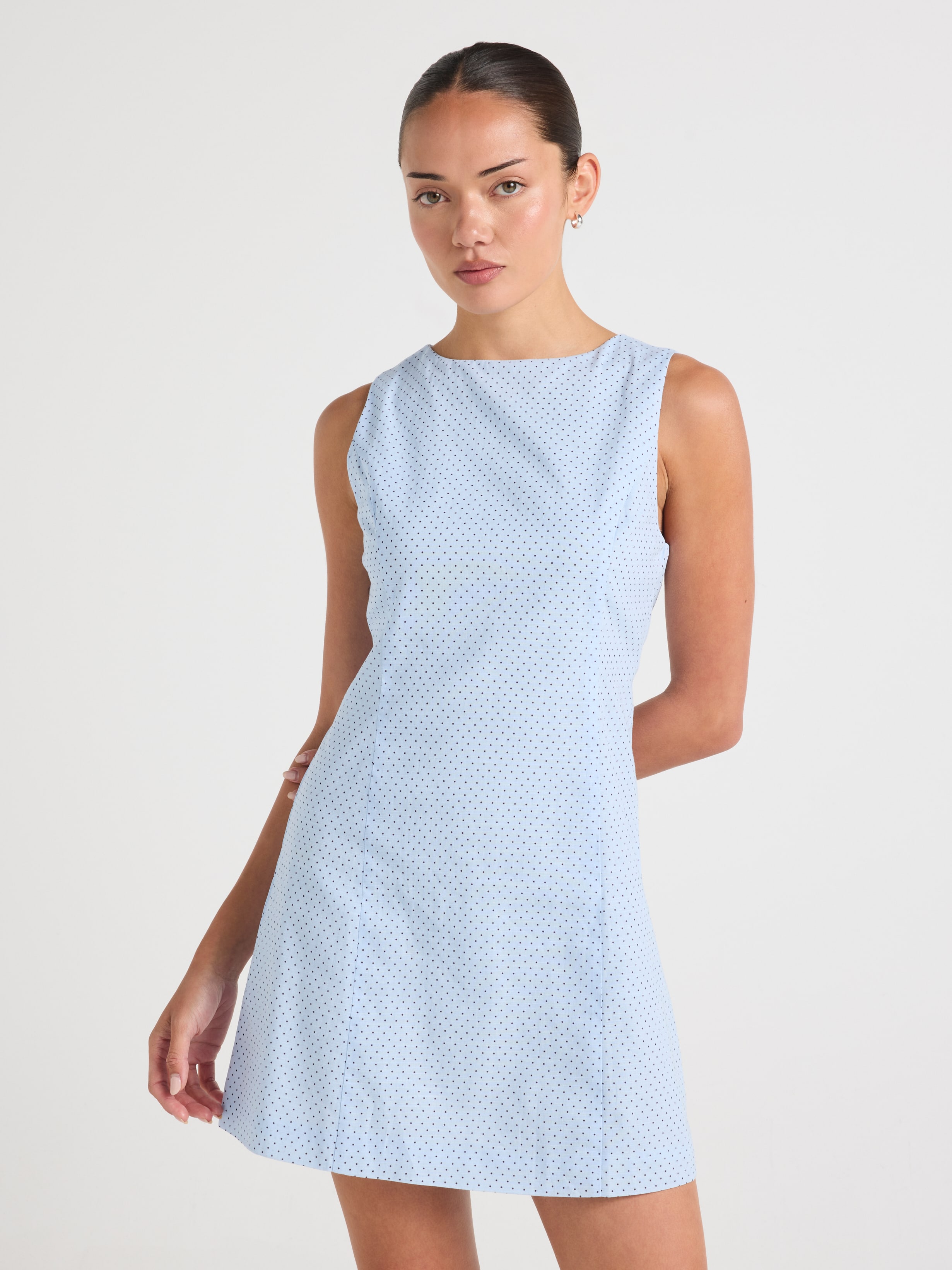 Stella Sleeveless Shift Dress