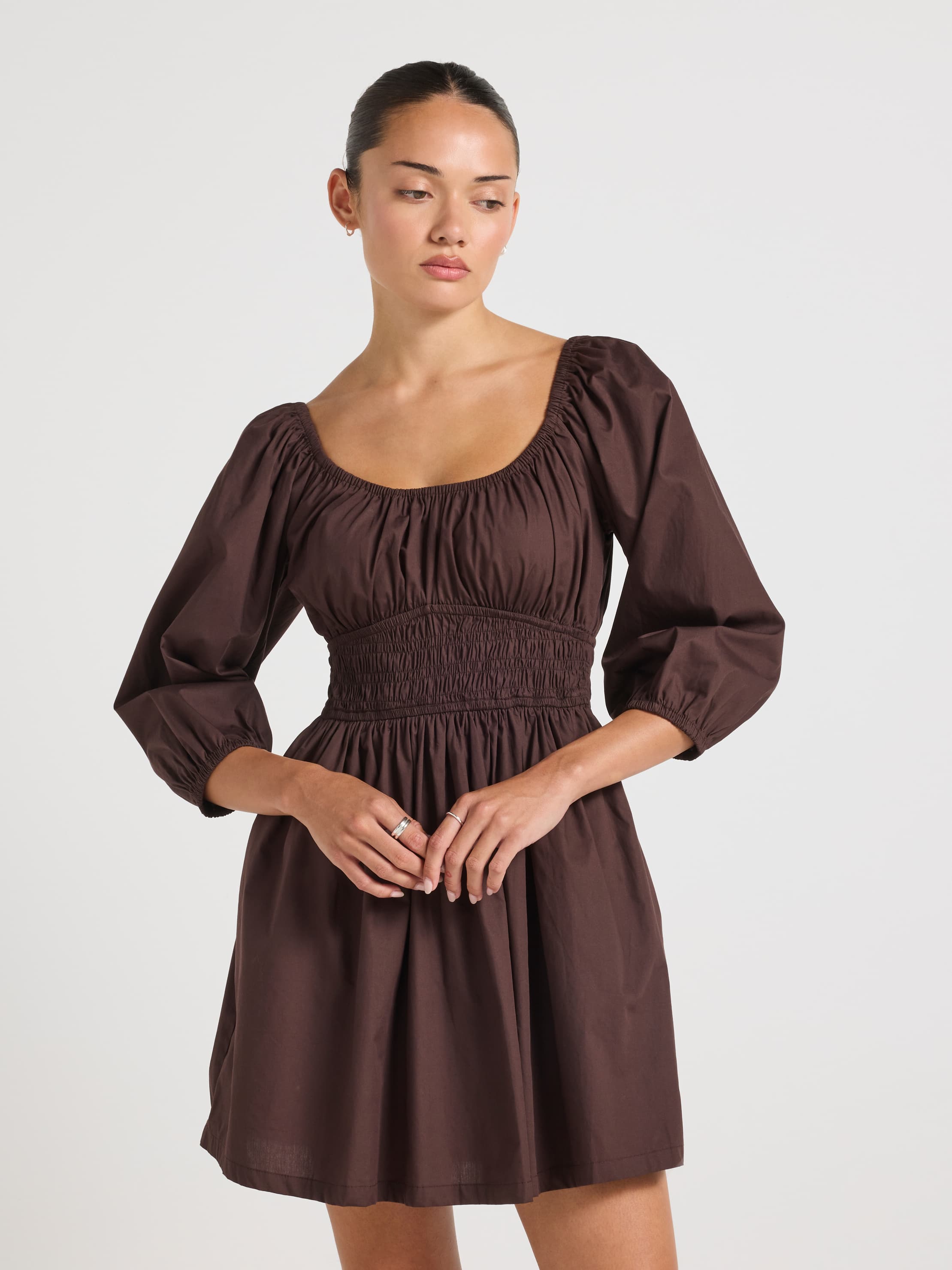 Clara Off Shoulder Mini Dress