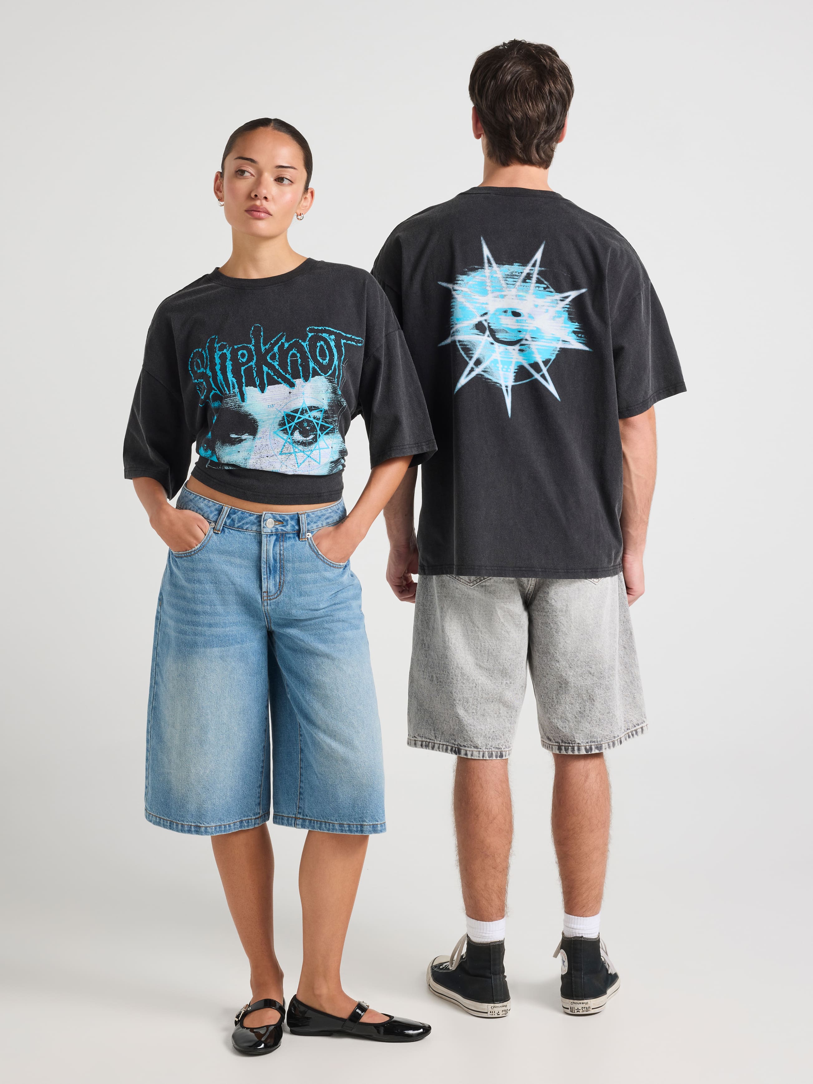 Slipknot Face Oversized Tee