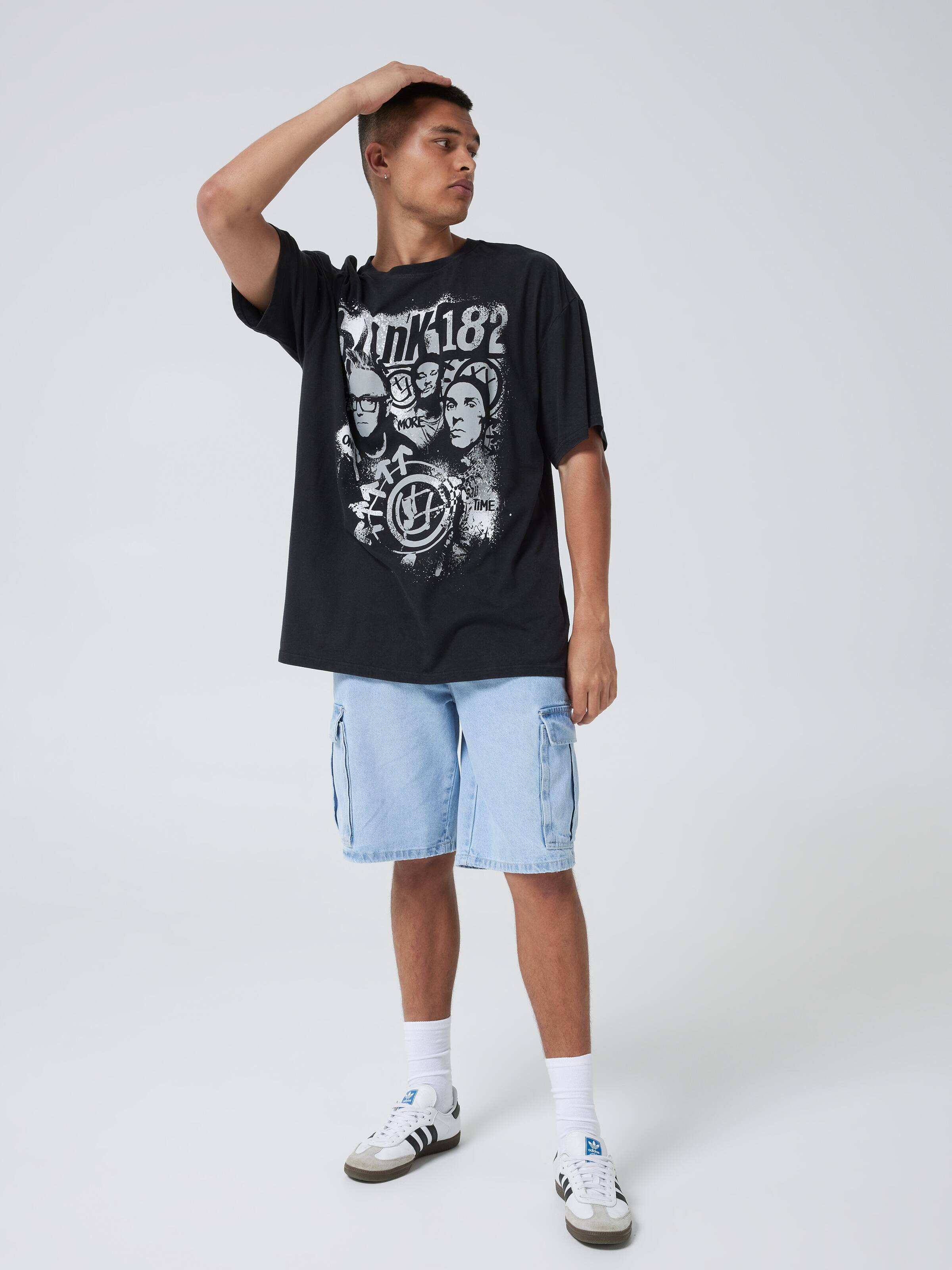 Blink 182 Oversized Short Sleeve Tee
