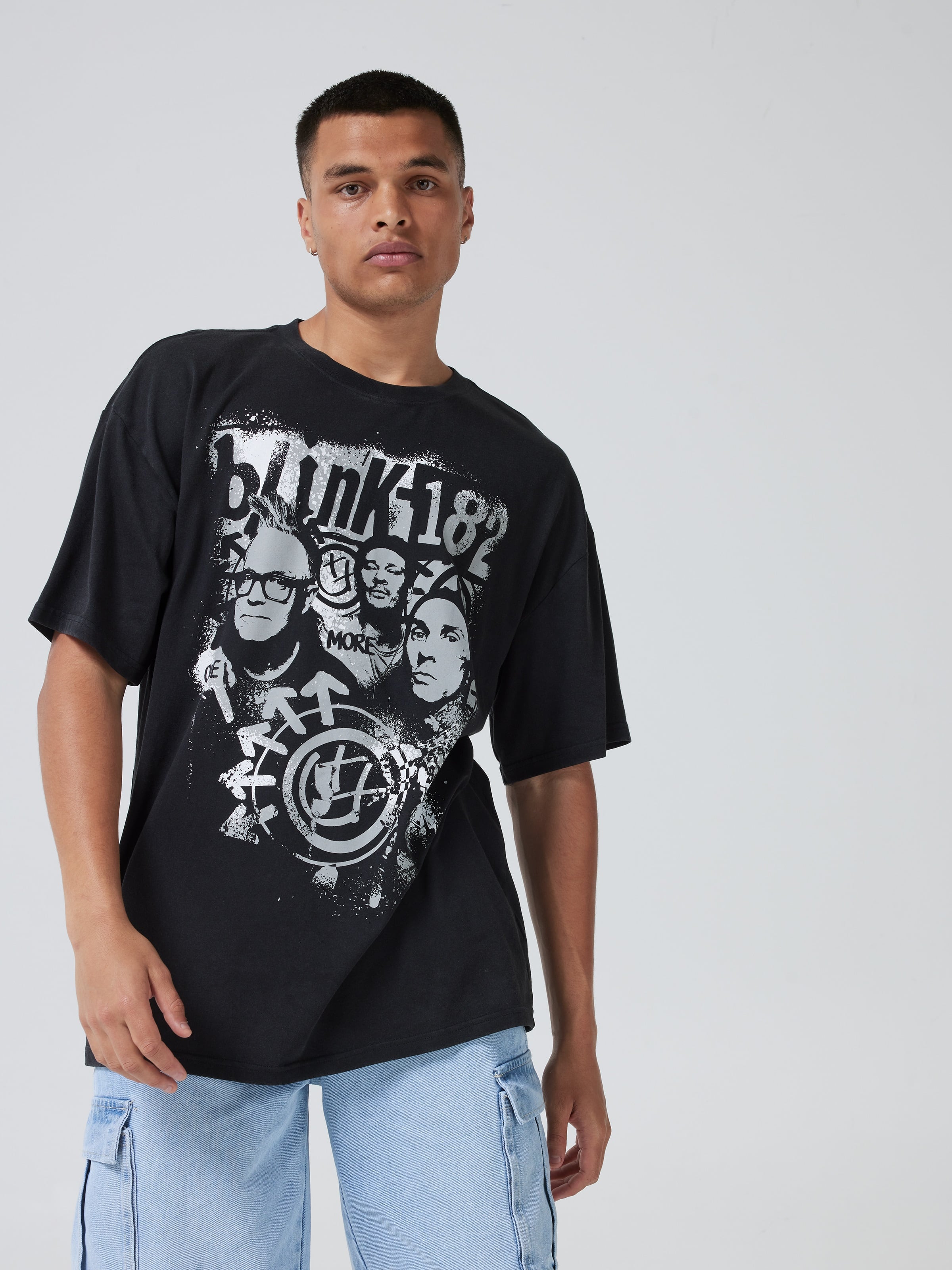Blink 182 Oversized Short Sleeve Tee