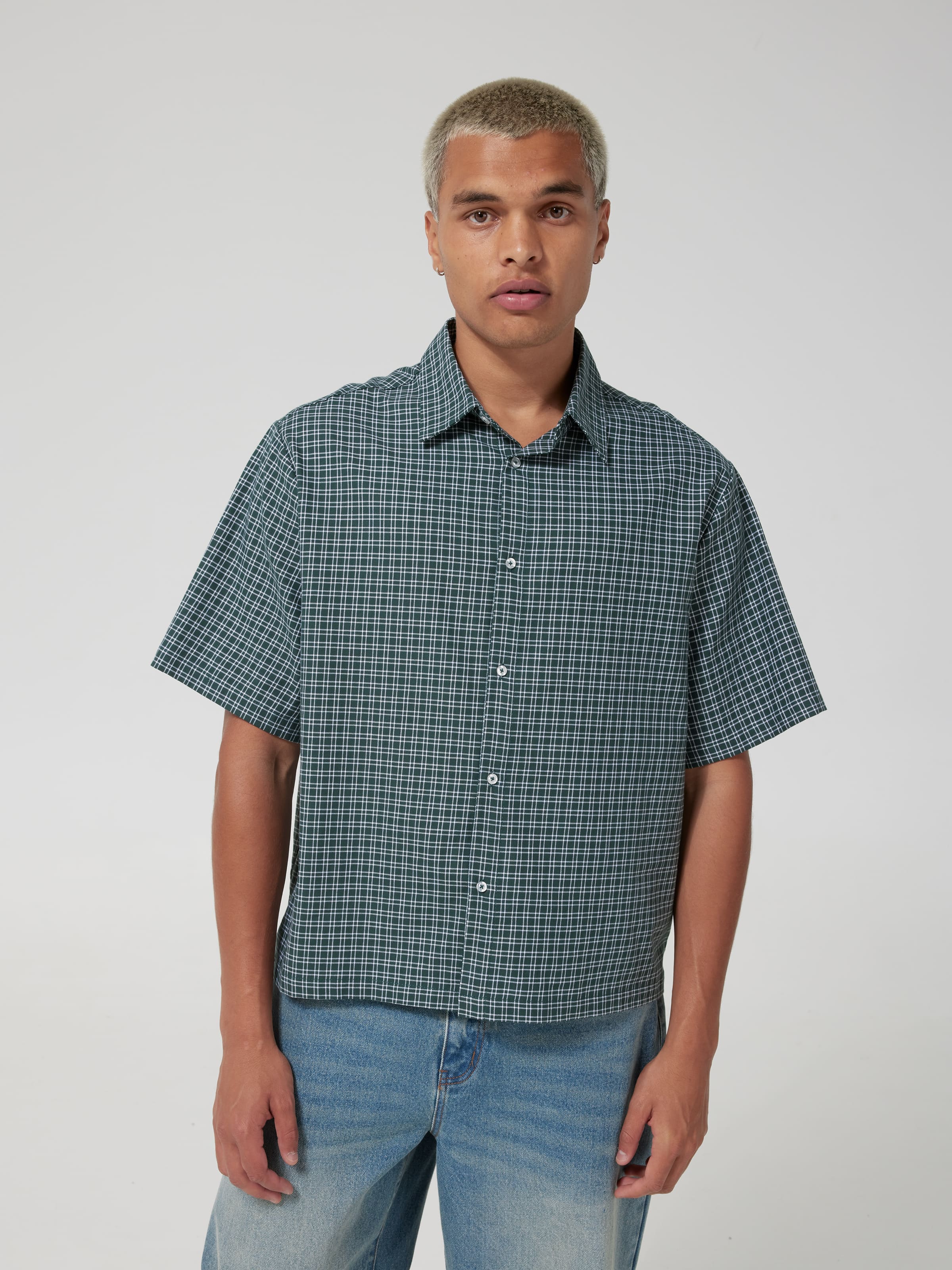 Checkered Skate Short Sleeve Shirt