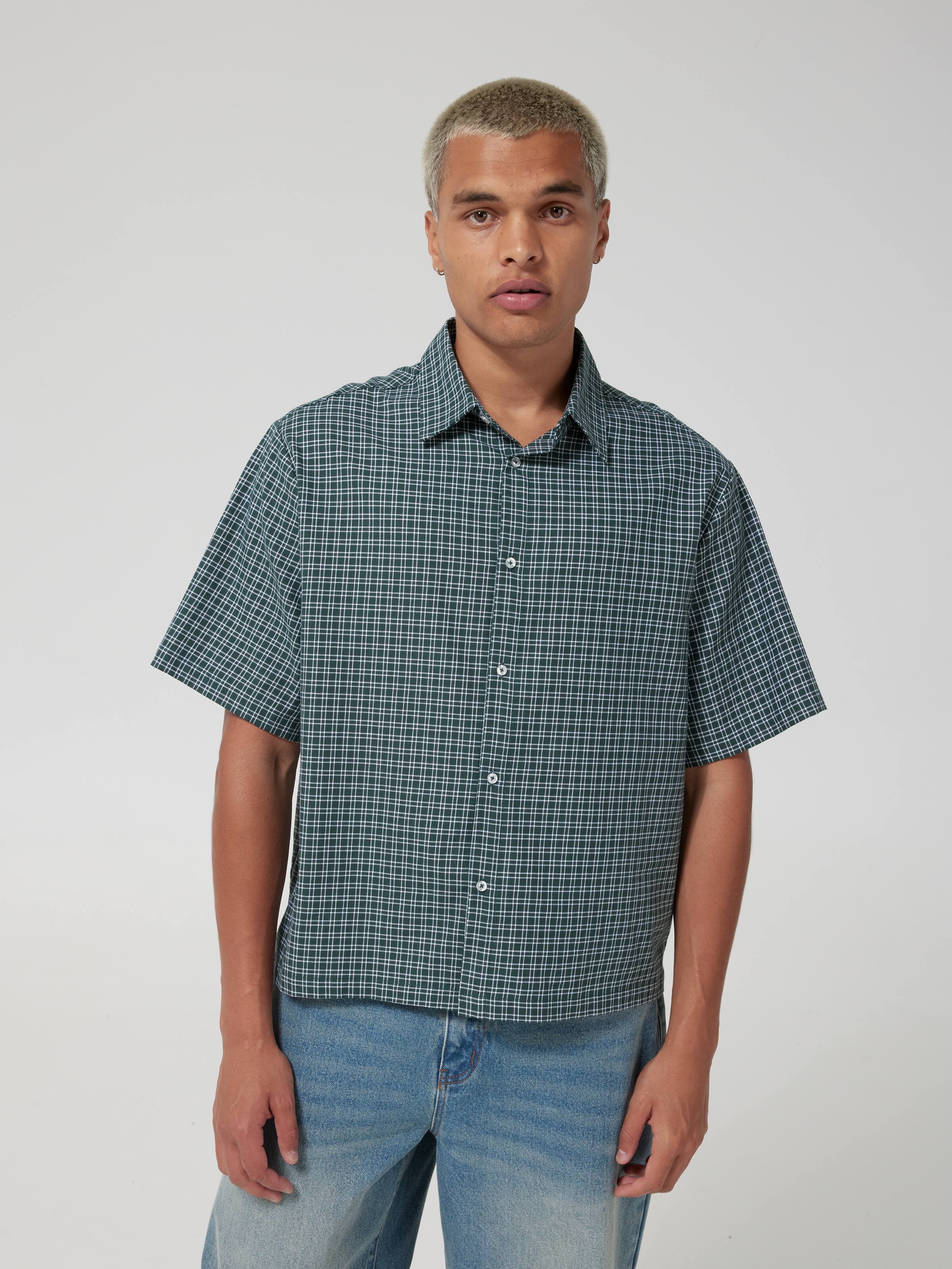 Checkered Skate Short Sleeve Shirt