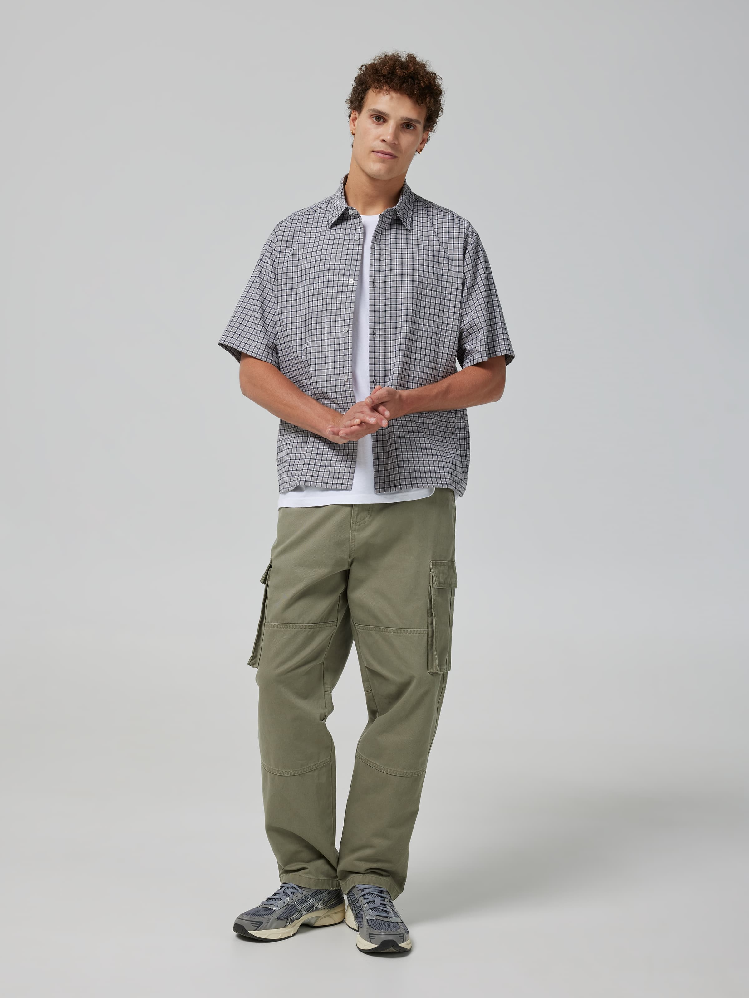 Checkered Skate Short Sleeve Shirt