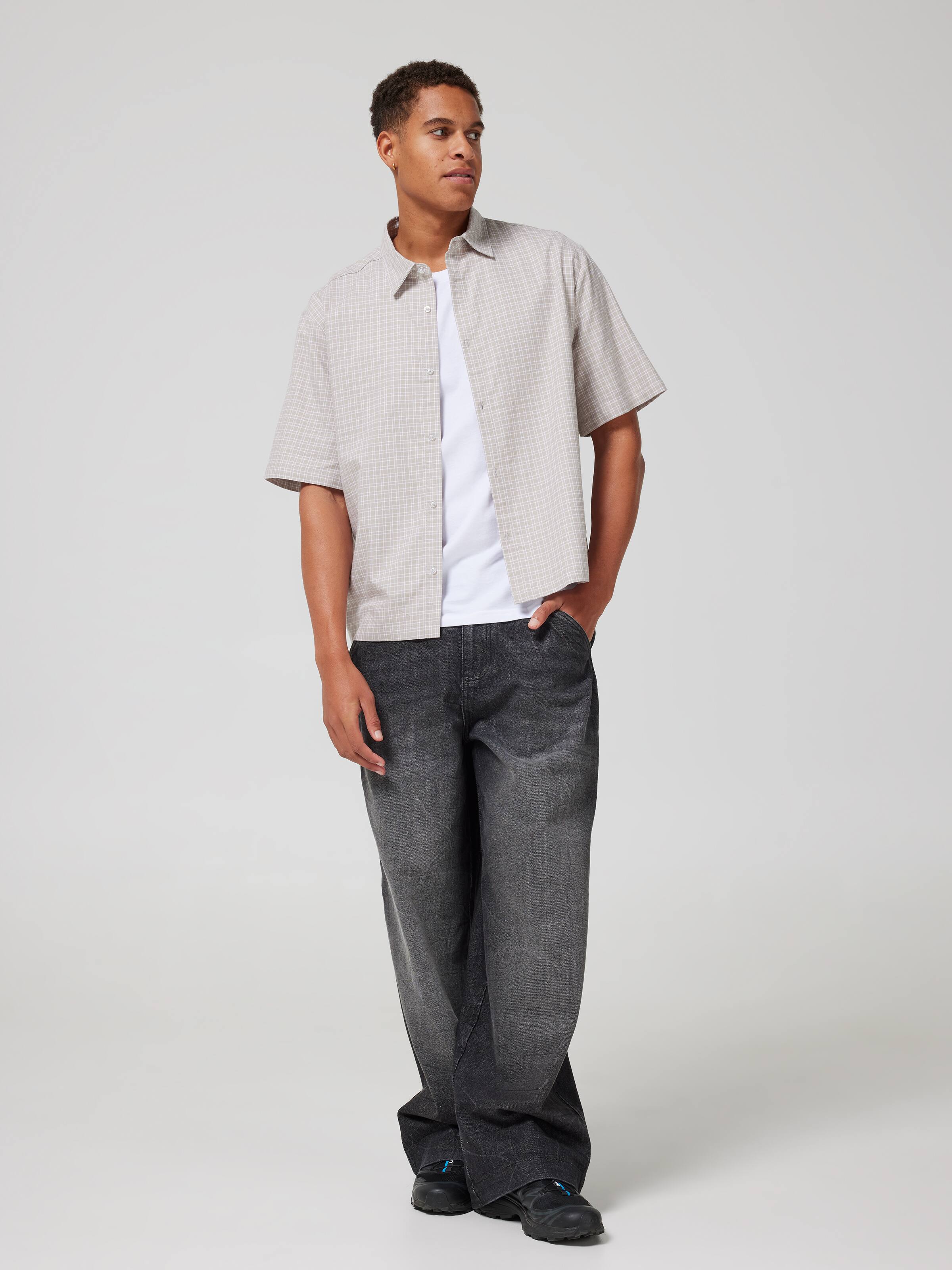 Checkered Skate Short Sleeve Shirt