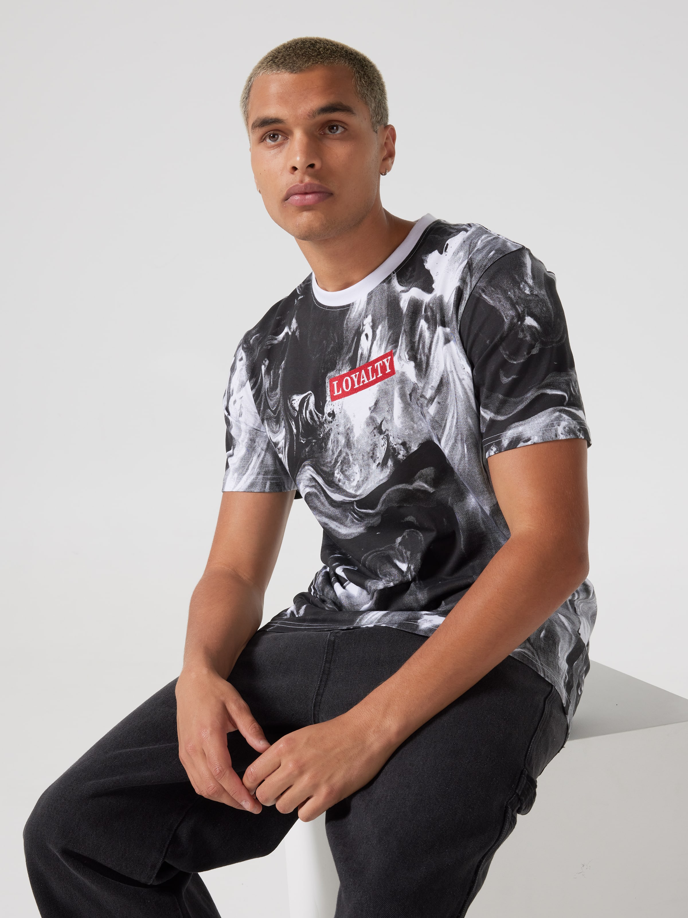 Marble Loyalty Short Sleeve Tee
